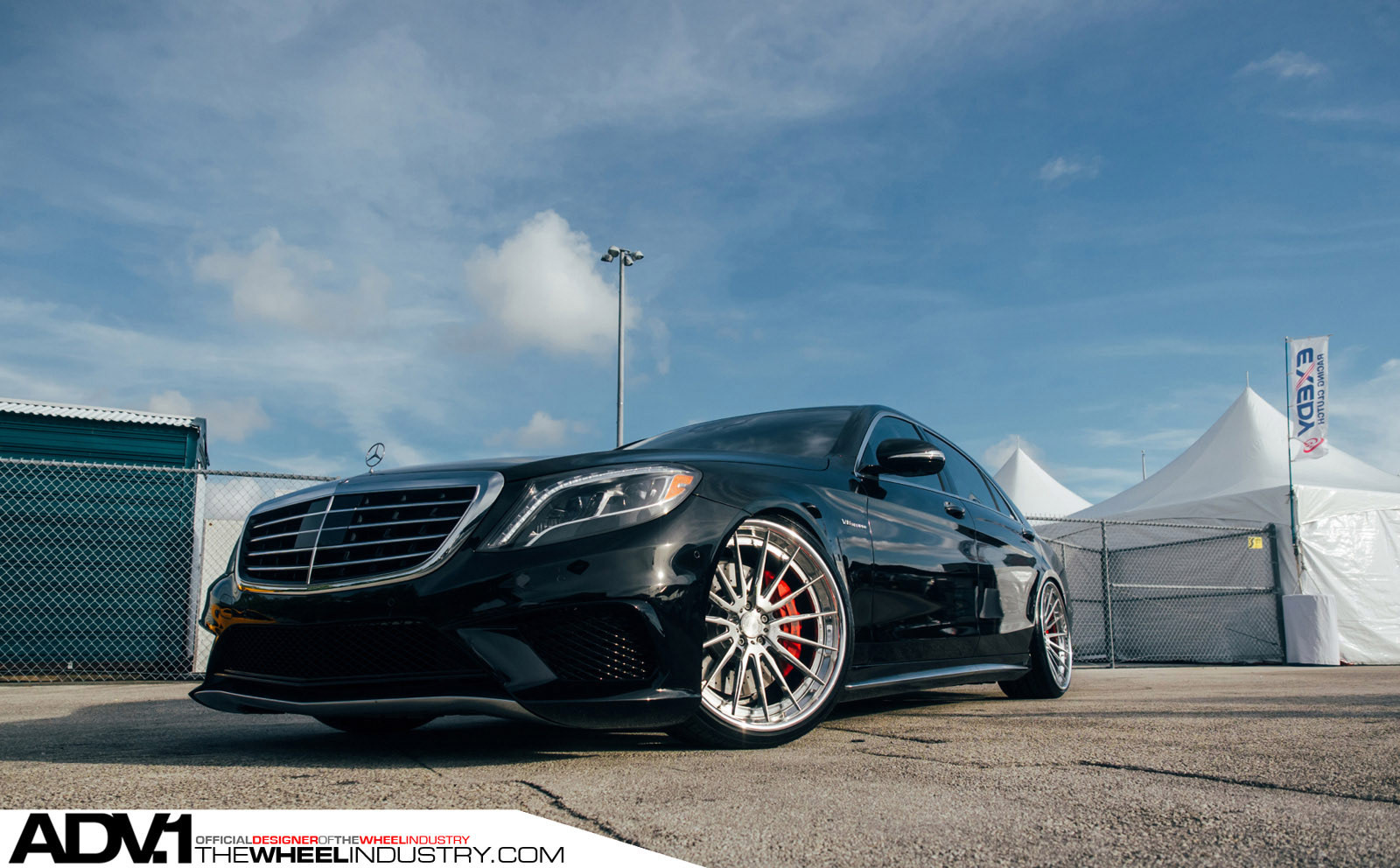Classy Benz Sitting on Multispoke Premium Rims - Photo by ADV.1