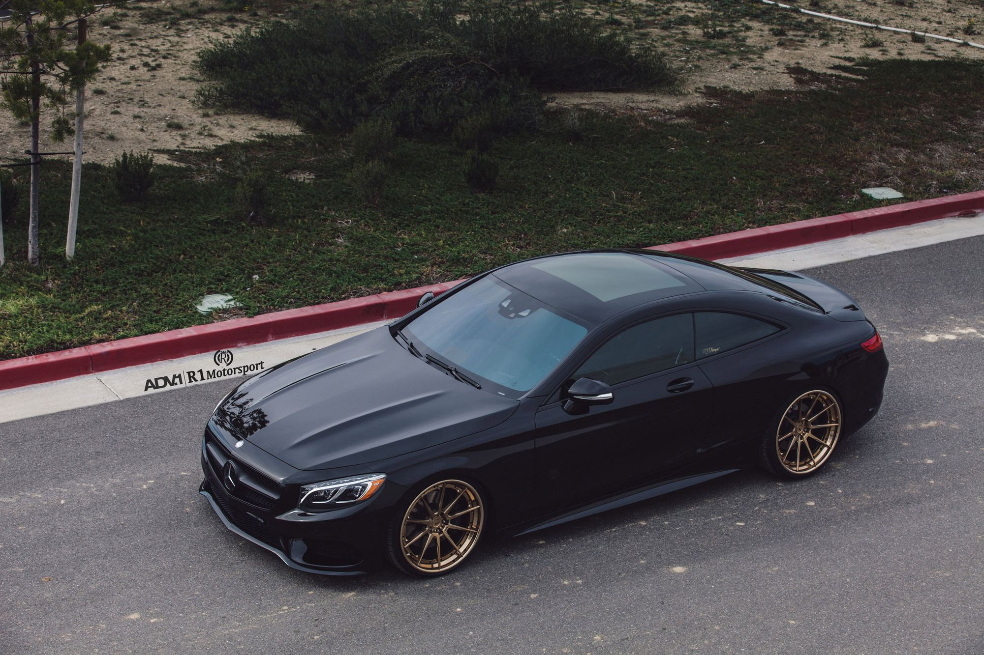 Black Mercedes S Class with ADV10 Wheels - Photo by ADV.1