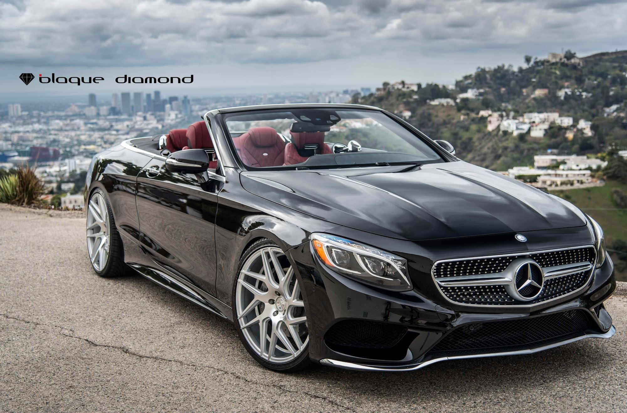 Custom Black Convertible Mercedes S Class - Photo by Blaque Diamond