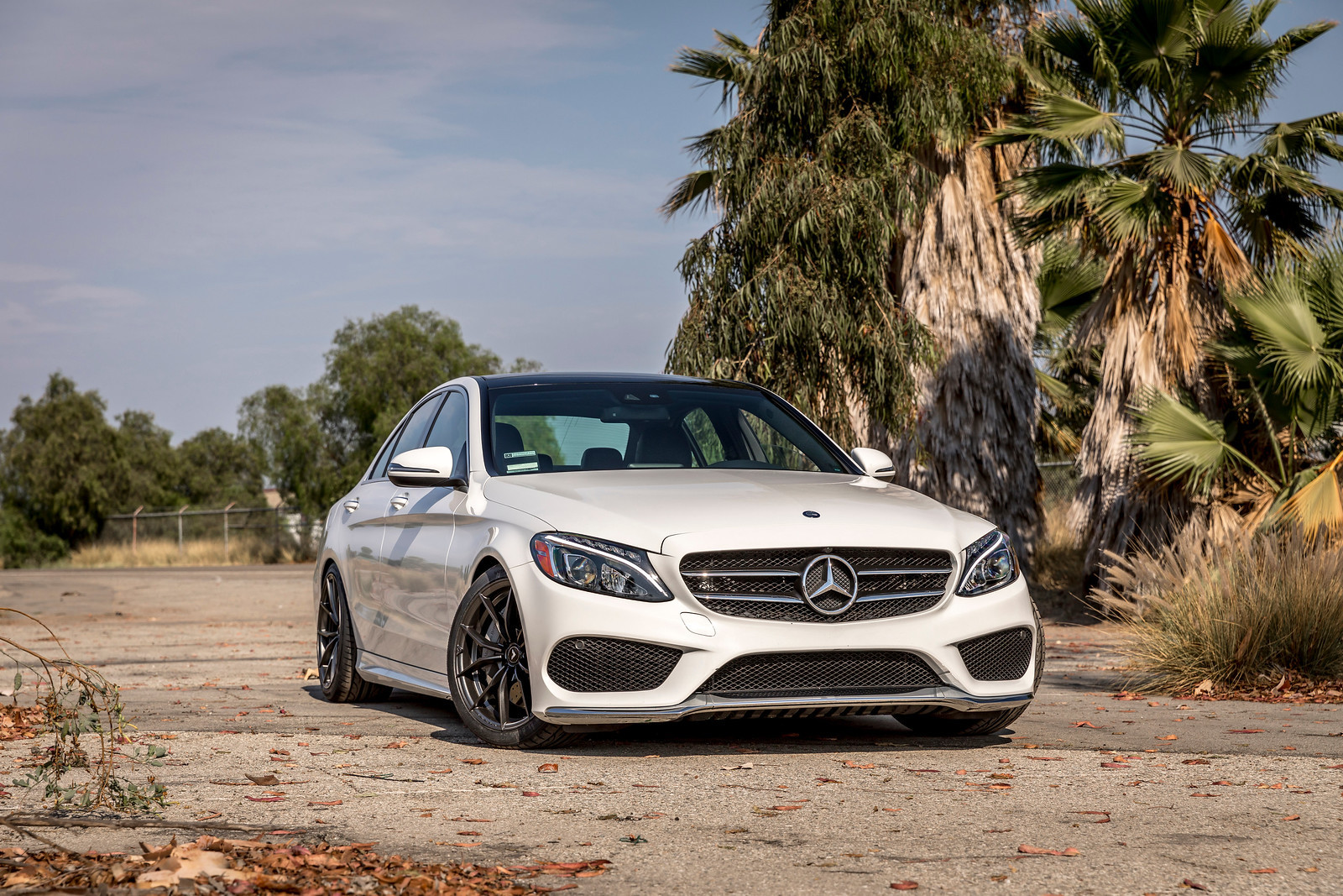 Custom Front Bumper on White Mercedes S Class - Photo by Vorstiner
