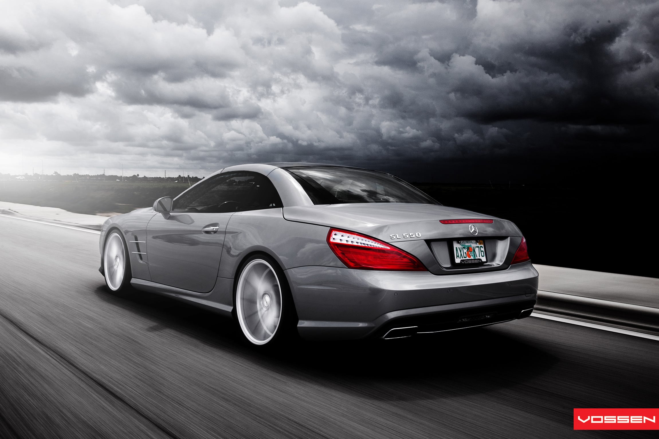 Sl550 Bbs Rims Stunning Mercedes SL550 Showing-off Vossen Forged Rims | CARiD.com Gallery