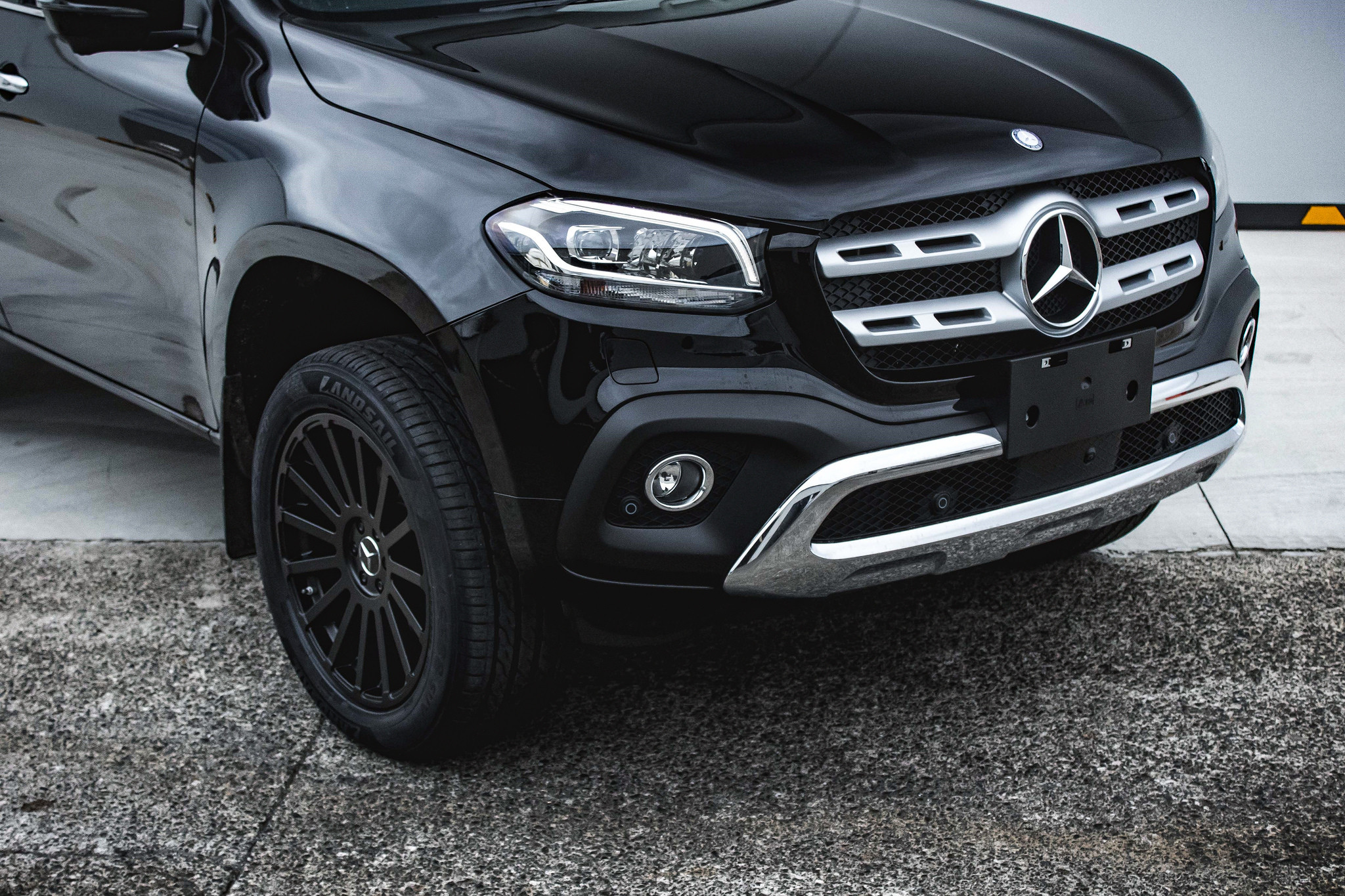 Black Mercedes X Class with Black Rhino Wheels - Photo by Black Rhino Wheels