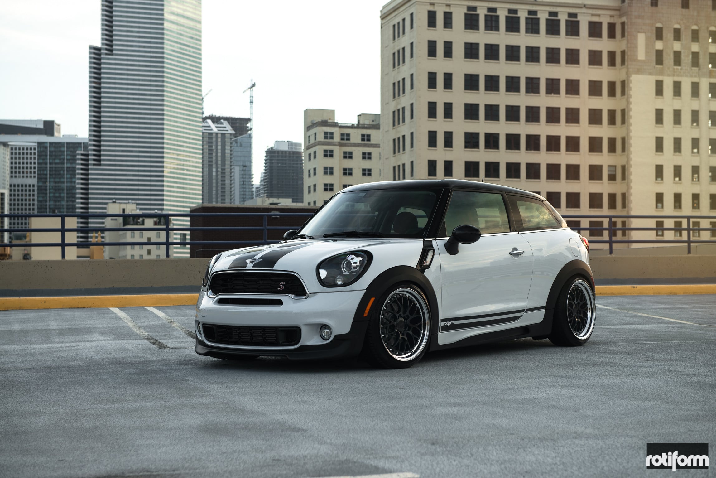 Custom Black and White Mini Paceman - Photo by Rotiform