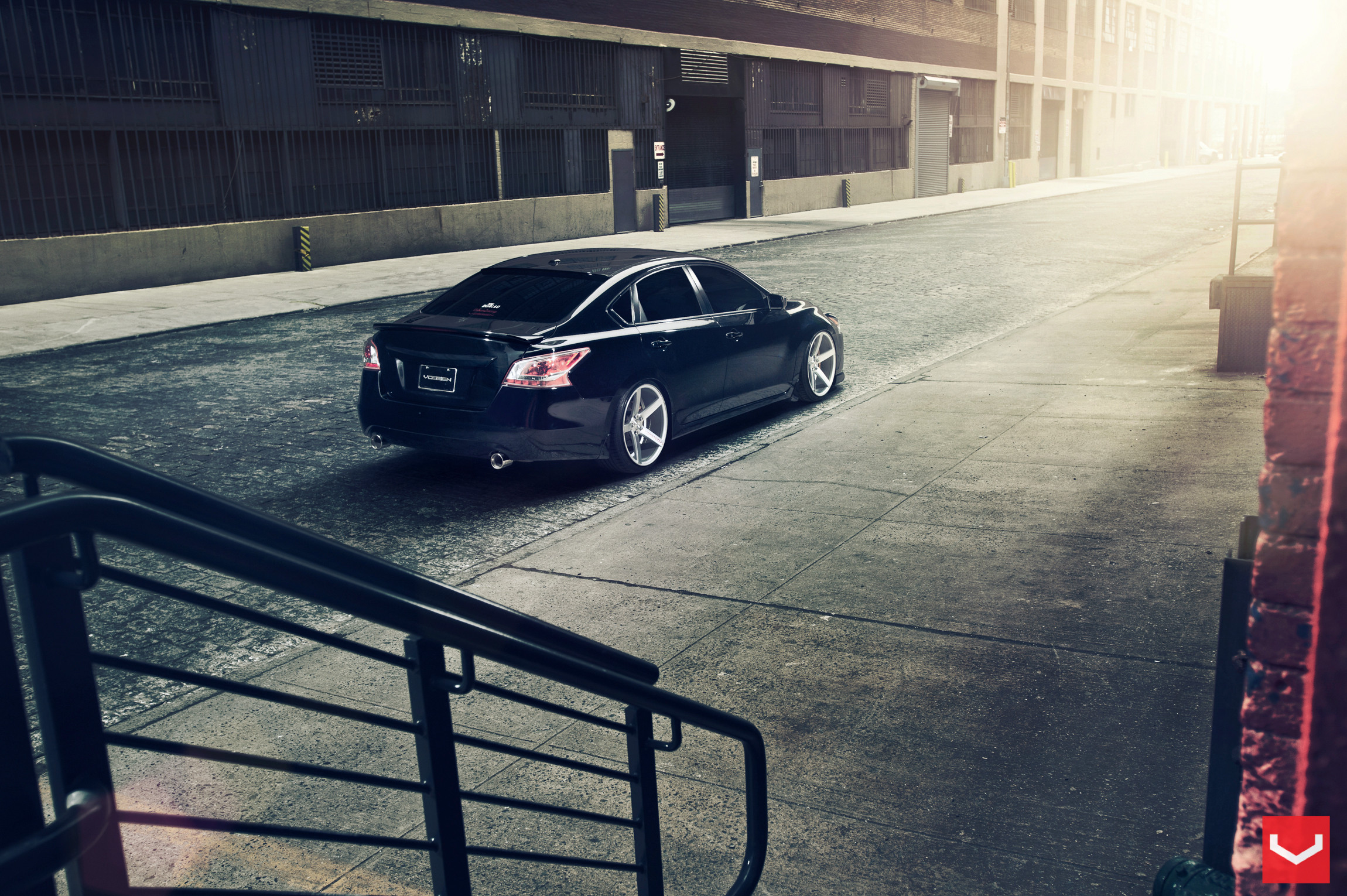 Impeccable Nissan Altima Enhanced With Gorgeous Rims by Vossen | CARiD ...