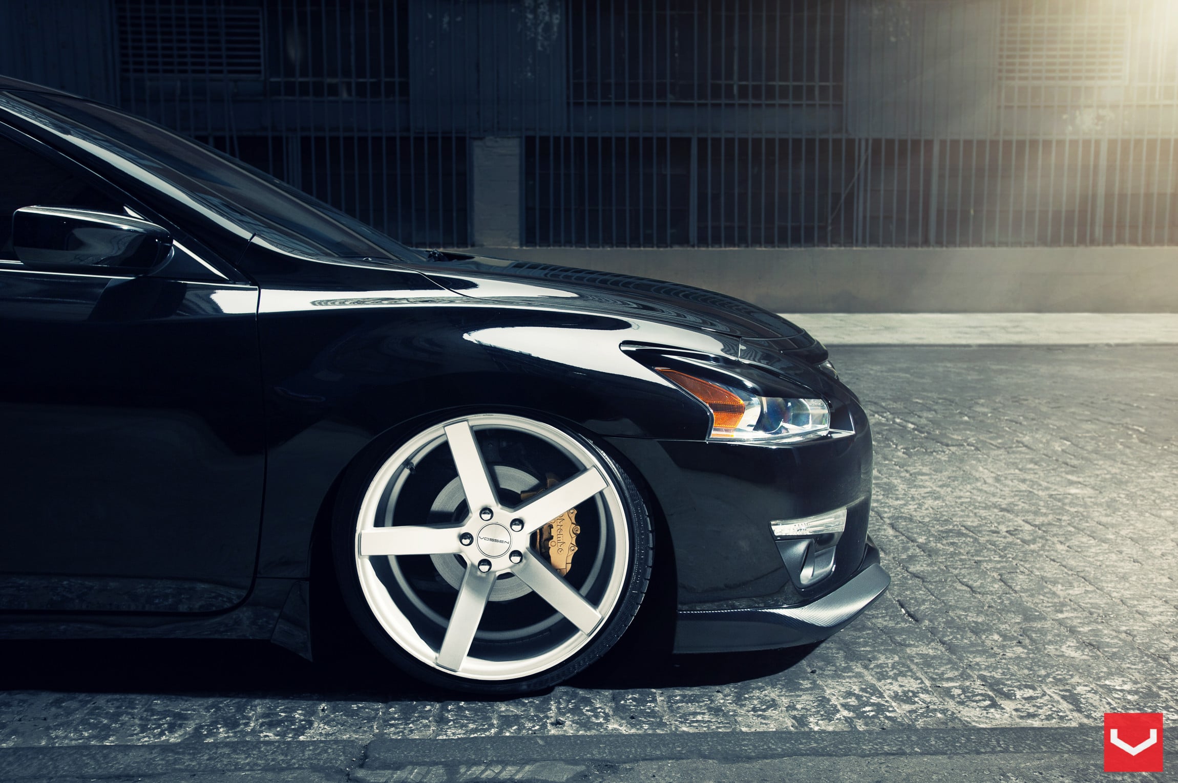 Impeccable Nissan Altima Enhanced With Gorgeous Rims by Vossen | CARiD ...