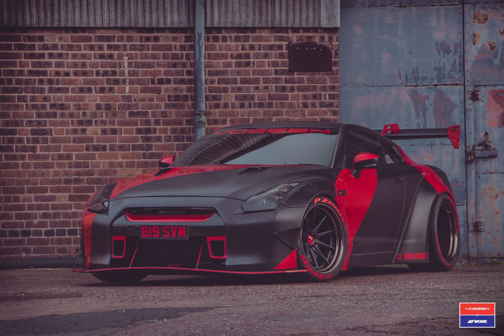 R35 GTR корч