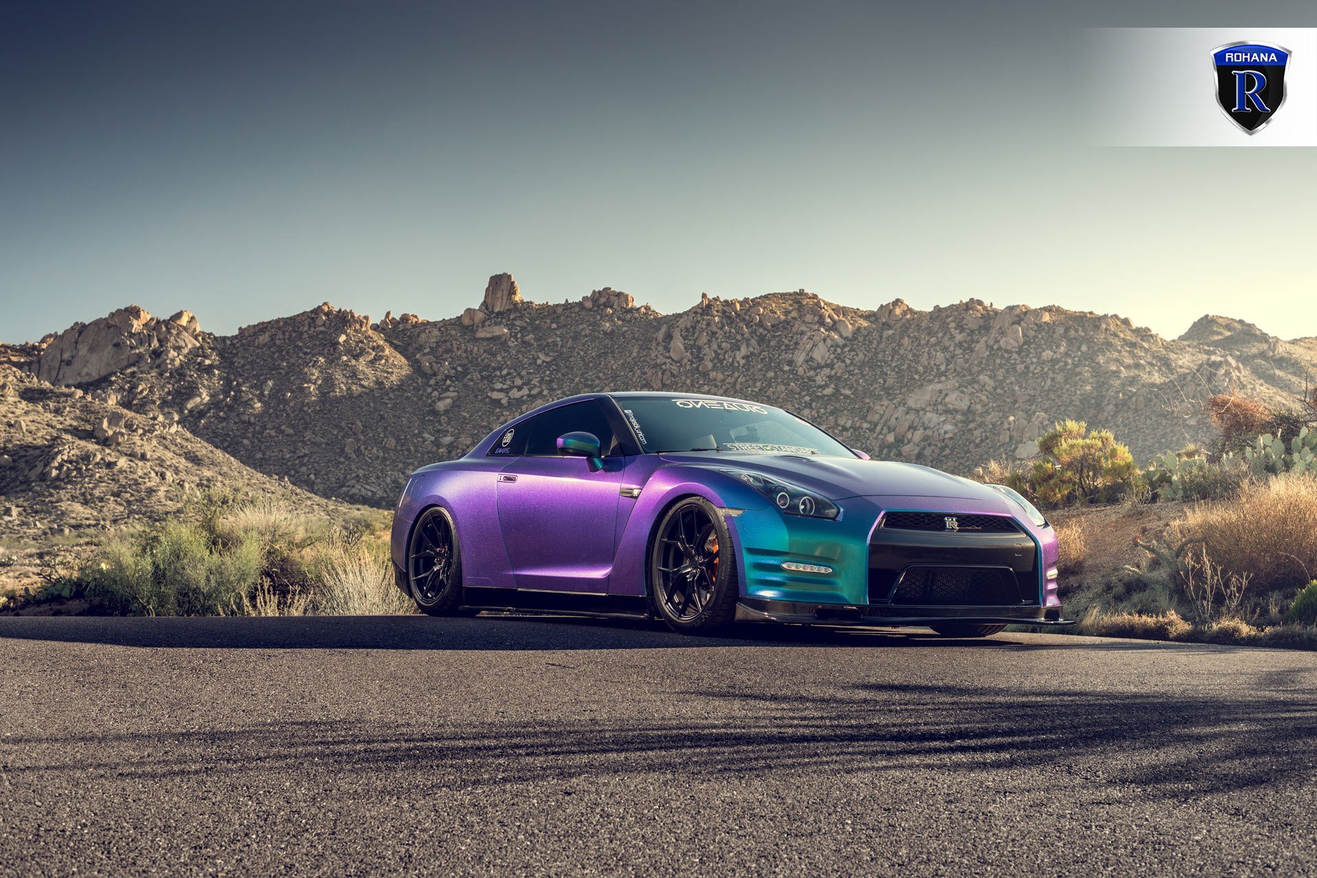 Nissan GTR 35 Purple