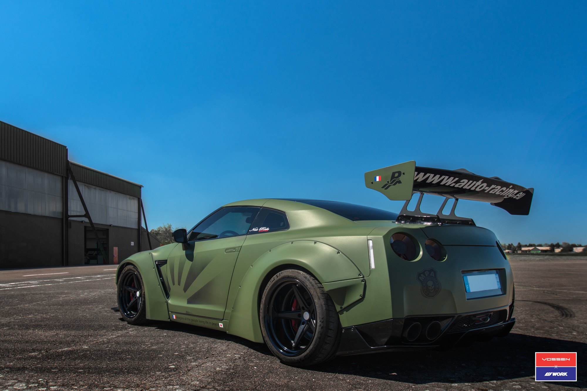 Nissan Skyline GTR r35 Liberty walk