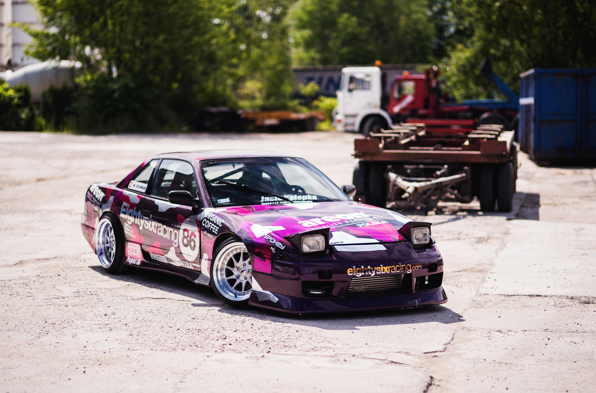 Nissan Silvia s13 стрит