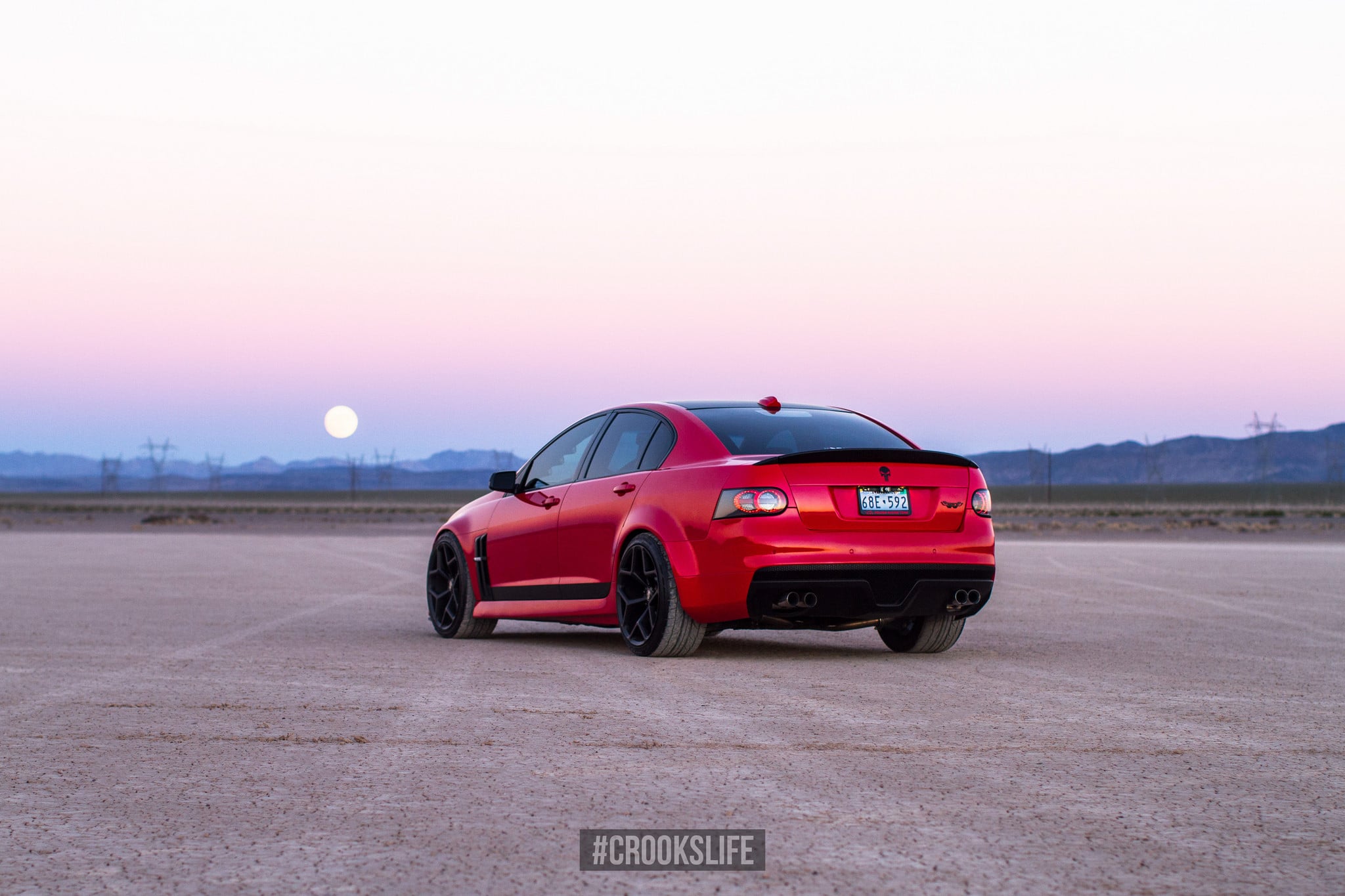 Rear Diffuser with Dual Exhaust Tips on Pontiac G8 - Photo by Jimmy Crook