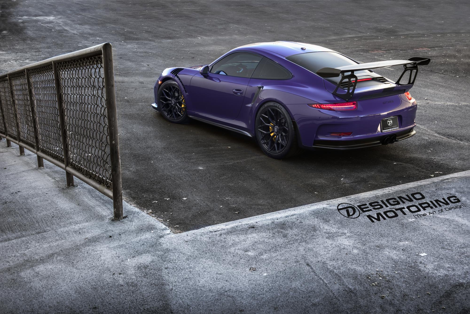 Porsche 911 Purple