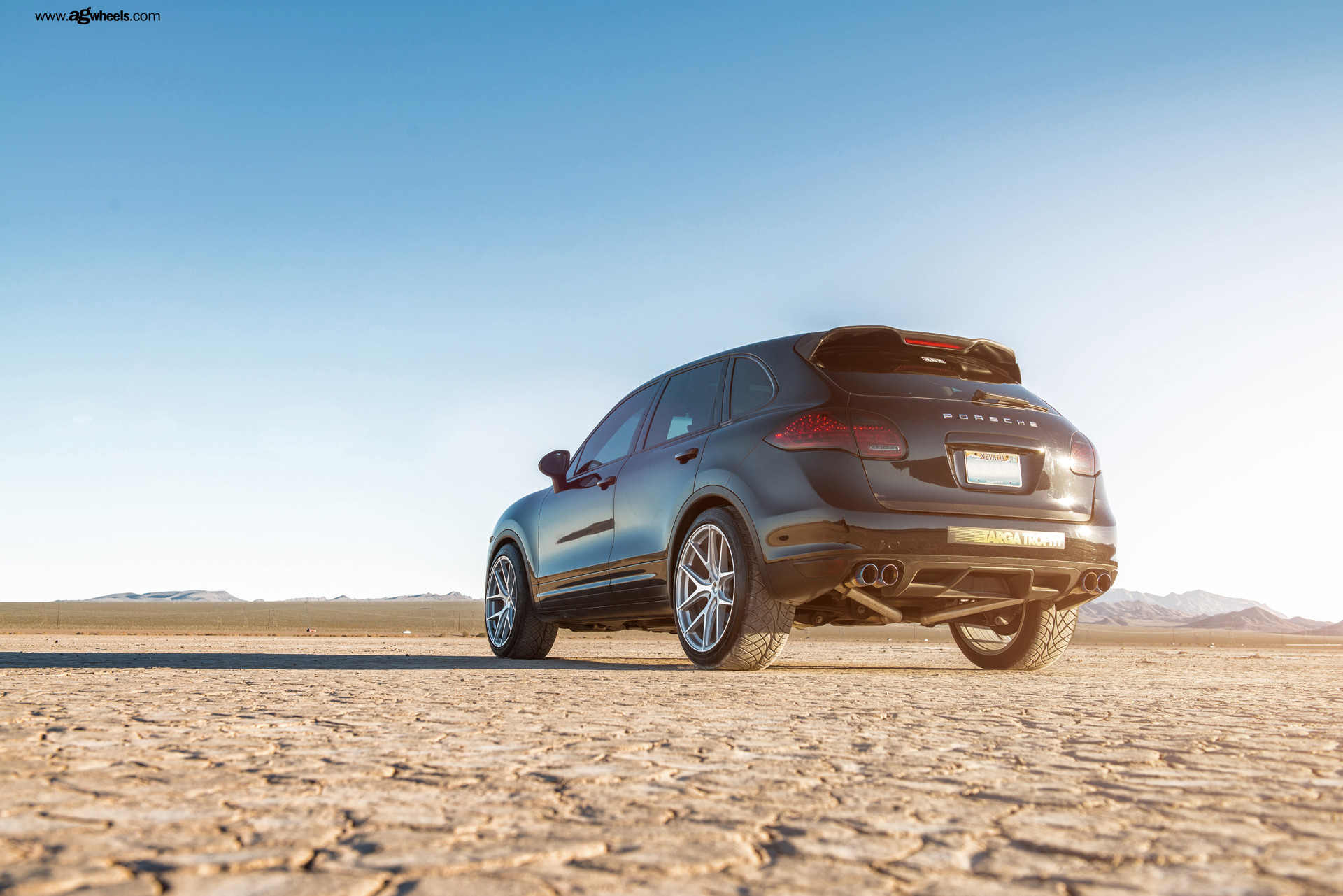 Porsche Cayenne Custom Rear Spoiler - Photo by Avant Garde
