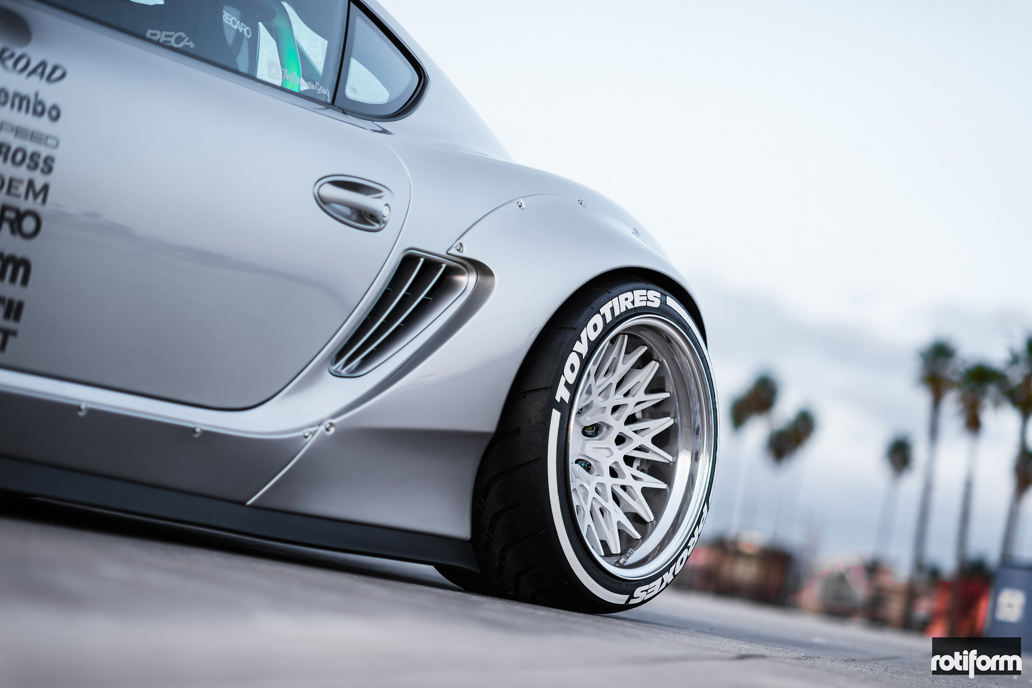 Widebody Porsche Cayman - Photo by Rotiform