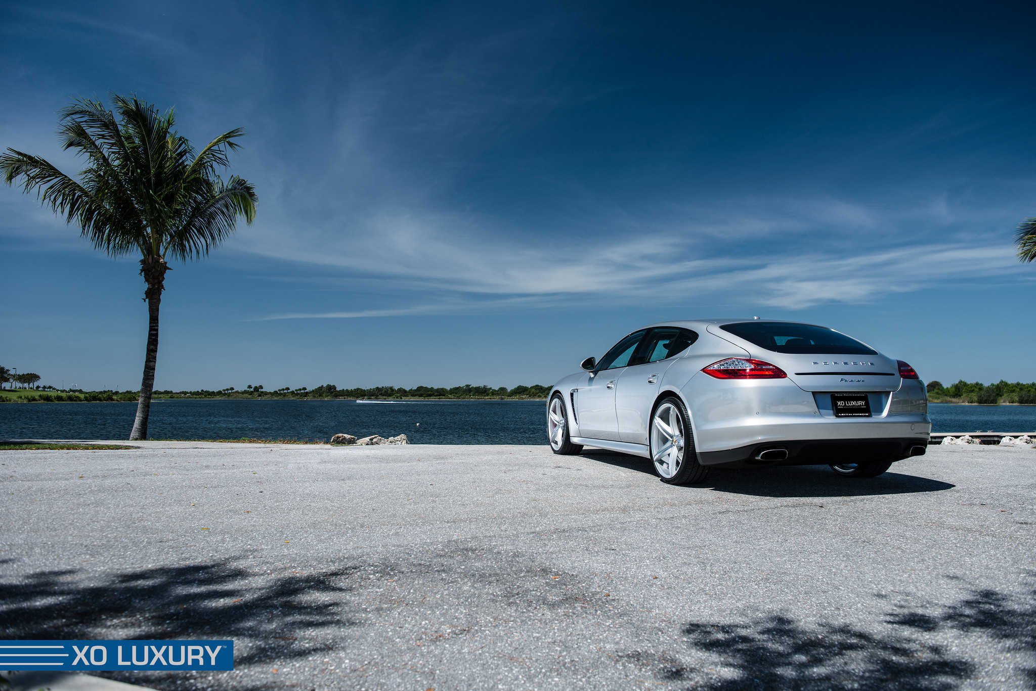 Silver Porsche Panamera Custom Wheels - Photo by XO Luxury