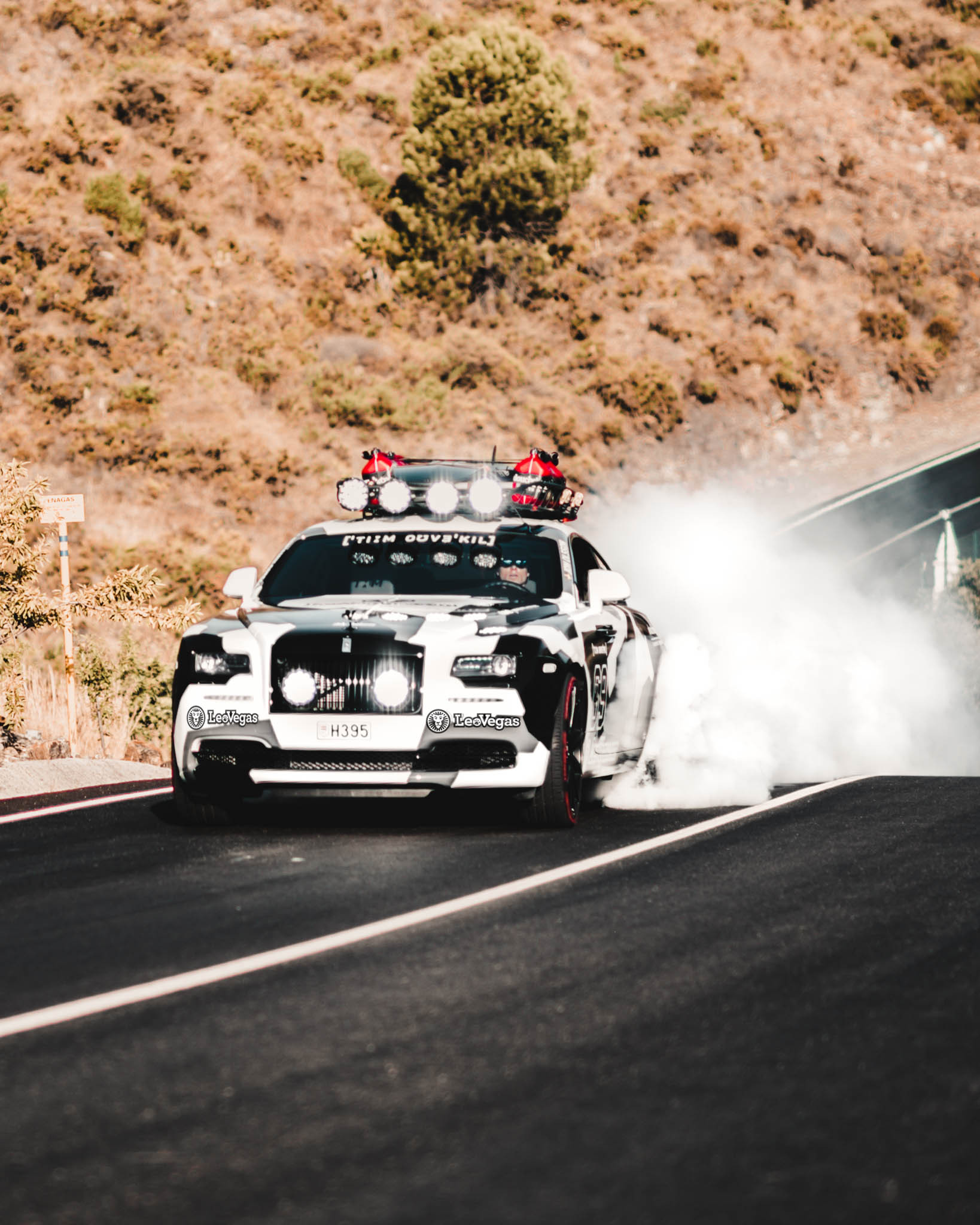Thredwear Tires on Custom Rolls Royce Wraith - Photo by Jon Olsson