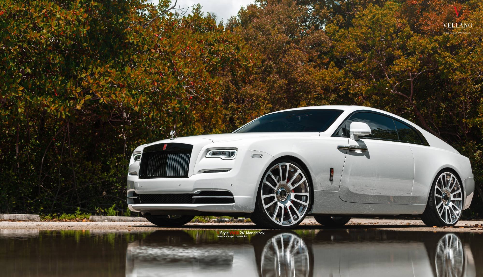 Роллс Ройс Wraith Coupe White