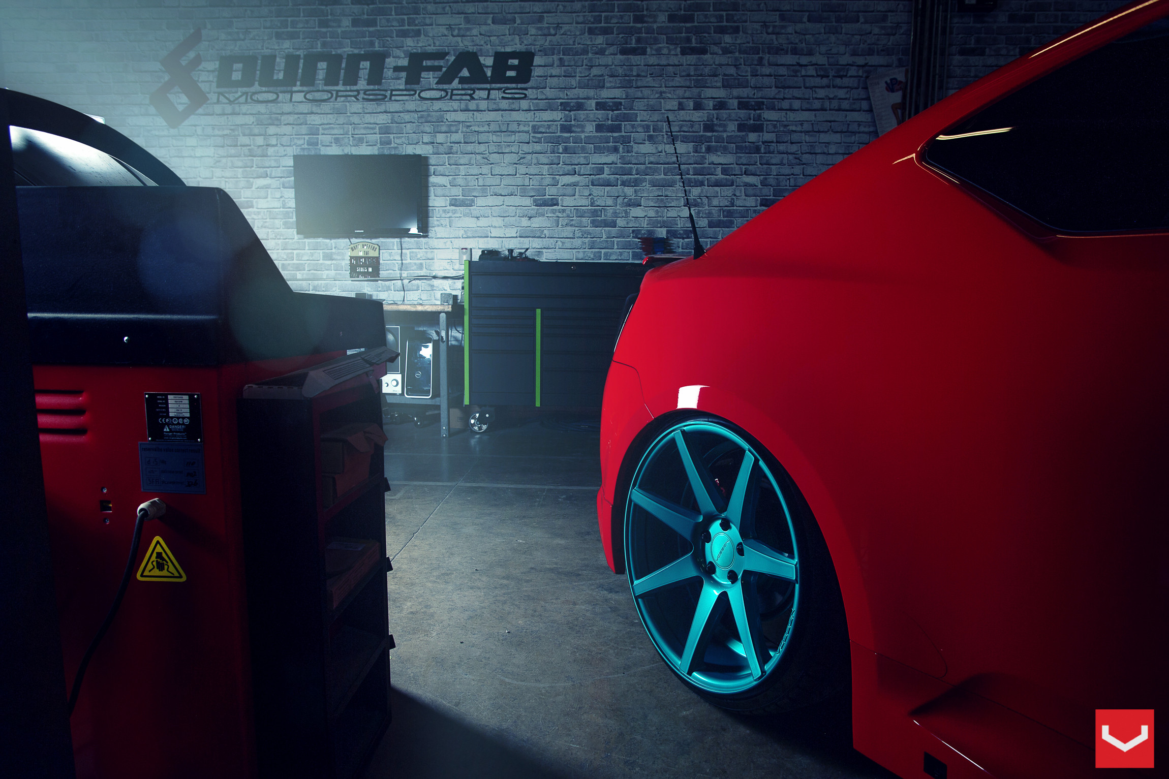 Custom Blue CVT Vossen Wheels on Scion TC - Photo by Vossen