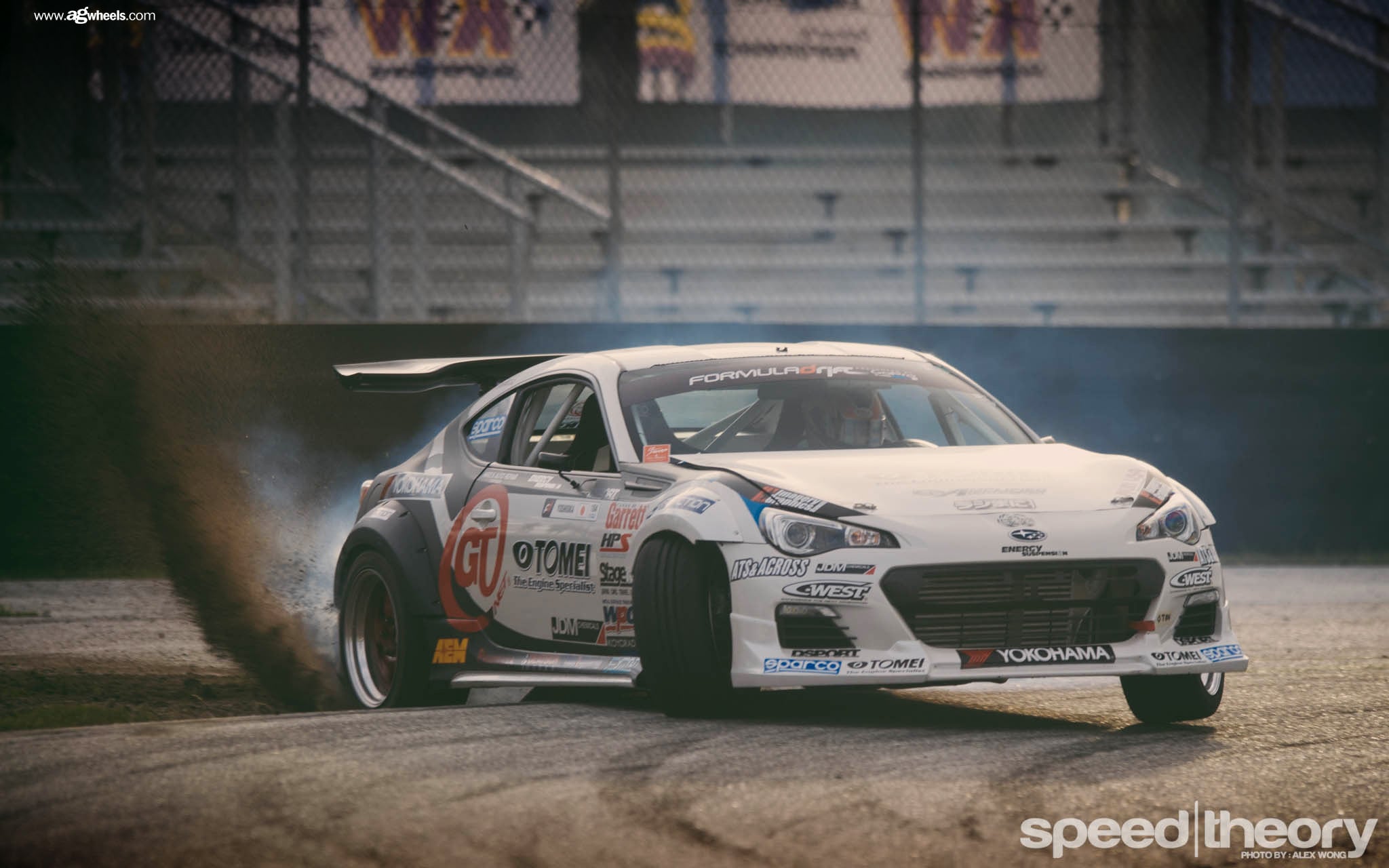 Aftermarket Body Kit on White Debadged Subaru BRZ - Photo by Avant Garde Wheels