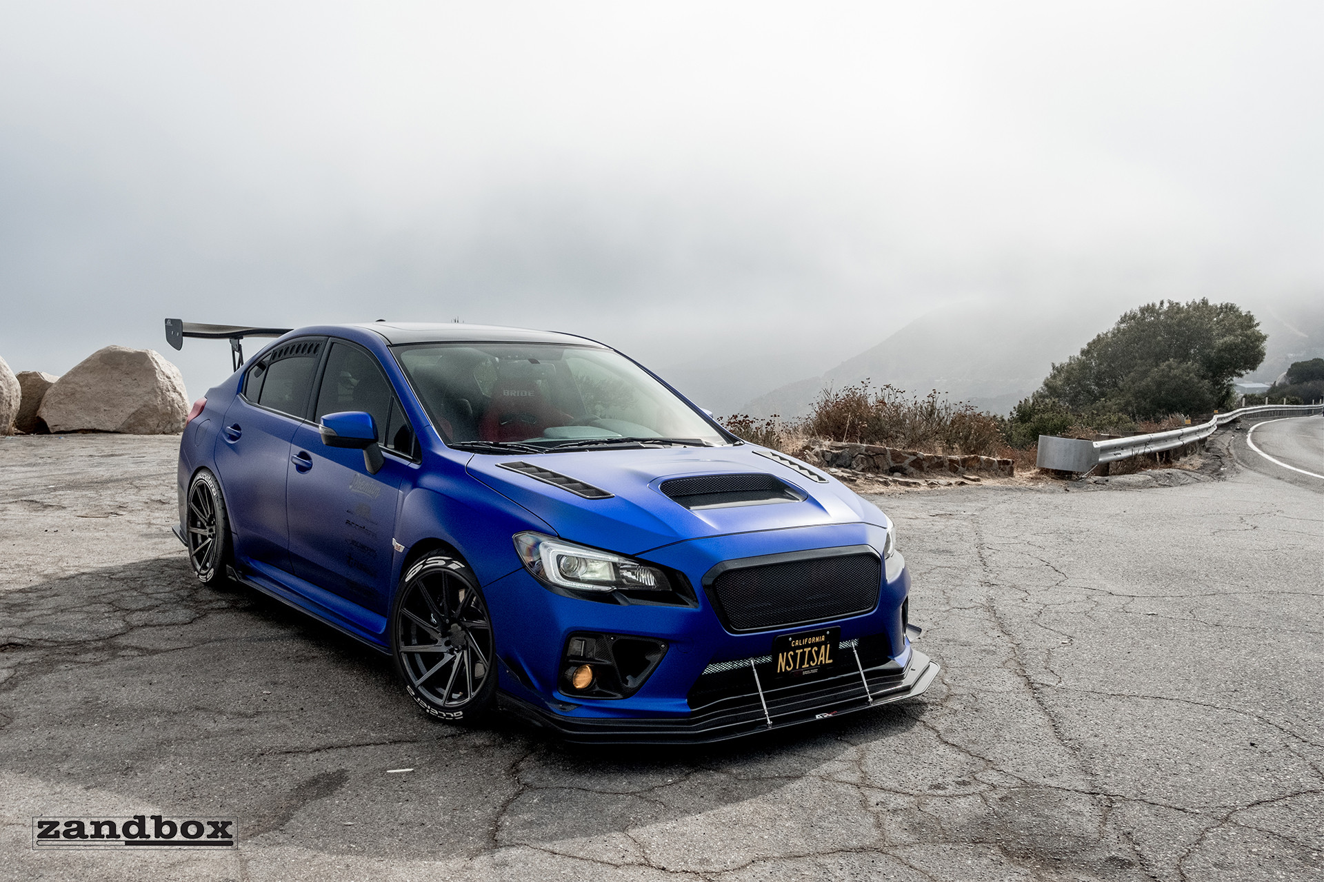 Magnetic Blue Subaru WRX Rworked by Custom Parts | CARiD.com Gallery