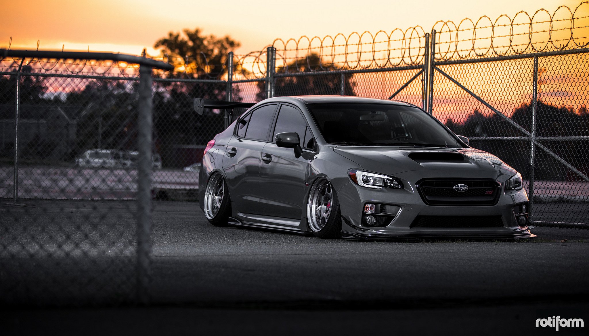 Stanced Subaru Wrx Sti