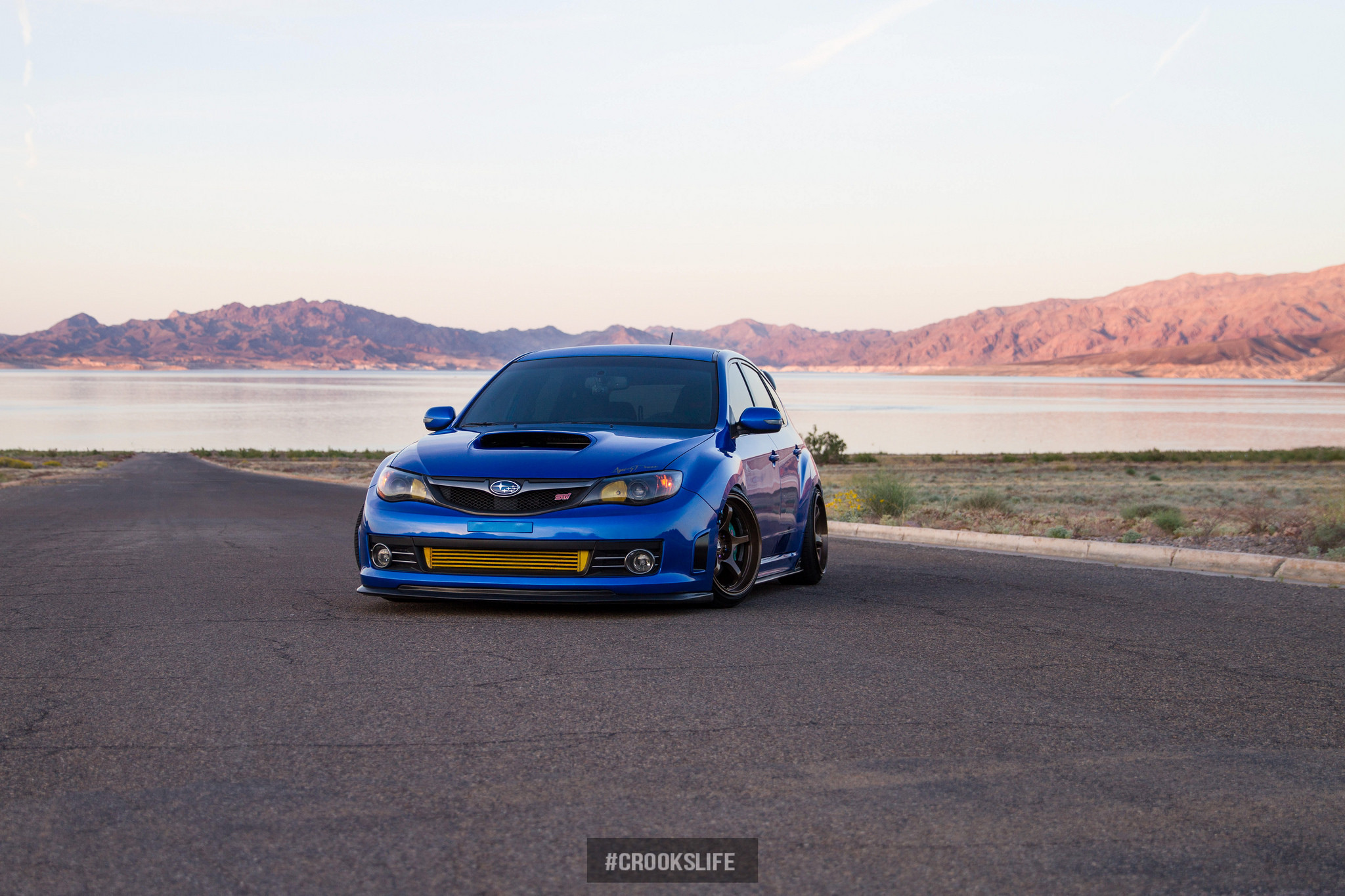 Subaru WRX STI with Custom Grille - Photo by Jimmy Crook