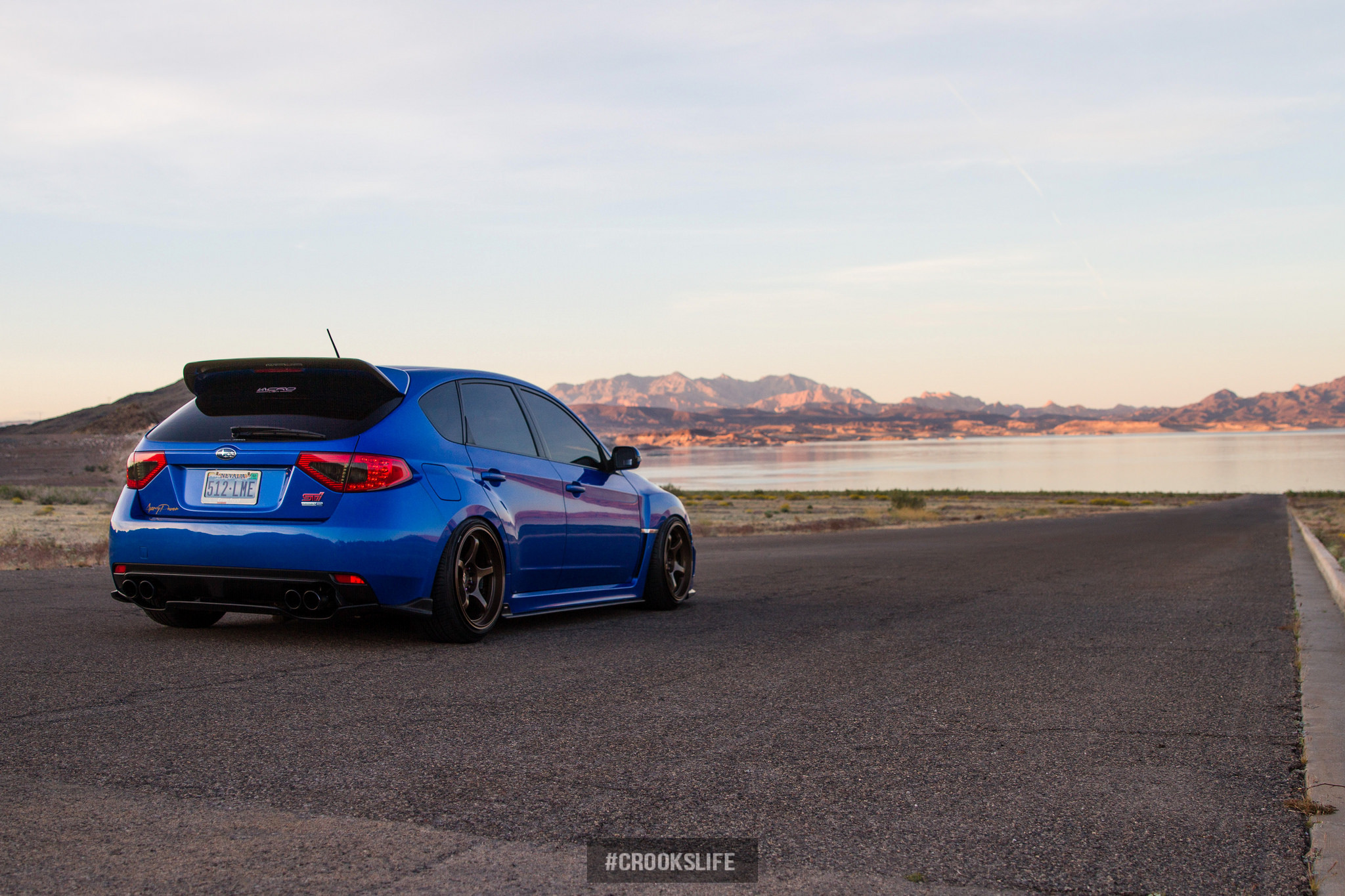 Custom LED Taillights on Subaru WRX - Photo by Jimmy Crook