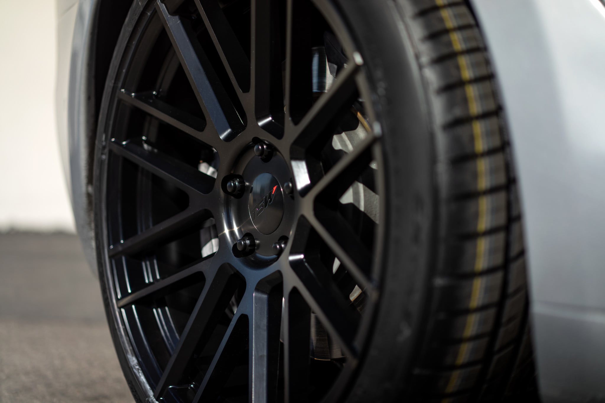 Silver Tesla Model S with Custom TSW Wheels - Photo by TSW Wheels