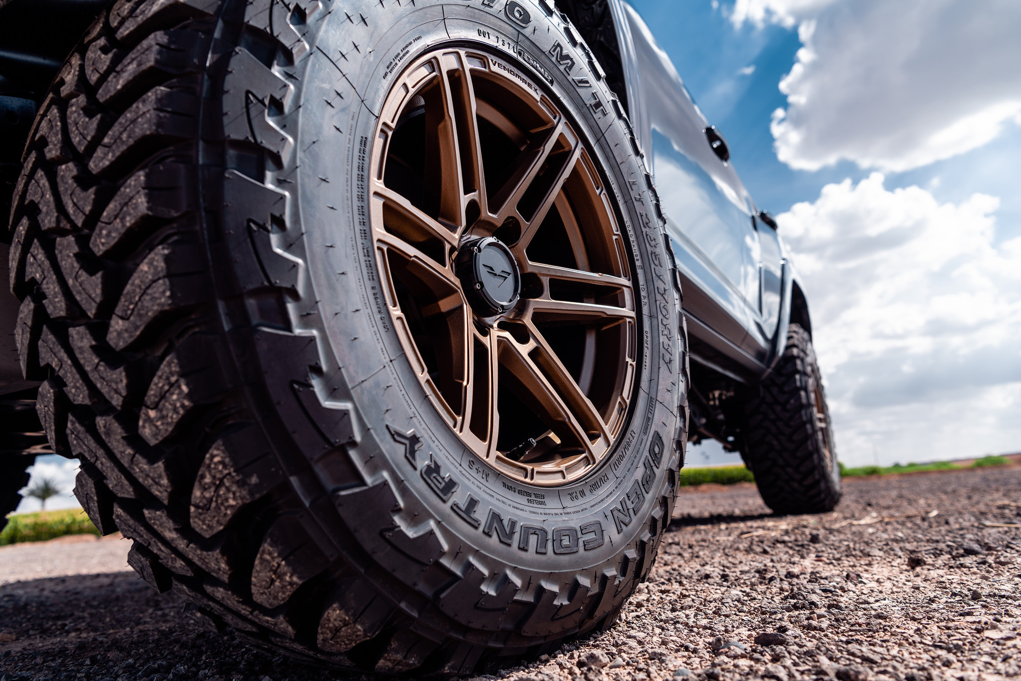 Black Lifted Toyota 4Runner with Bronze Vorsteiner Rims - Photo by Venom Rex