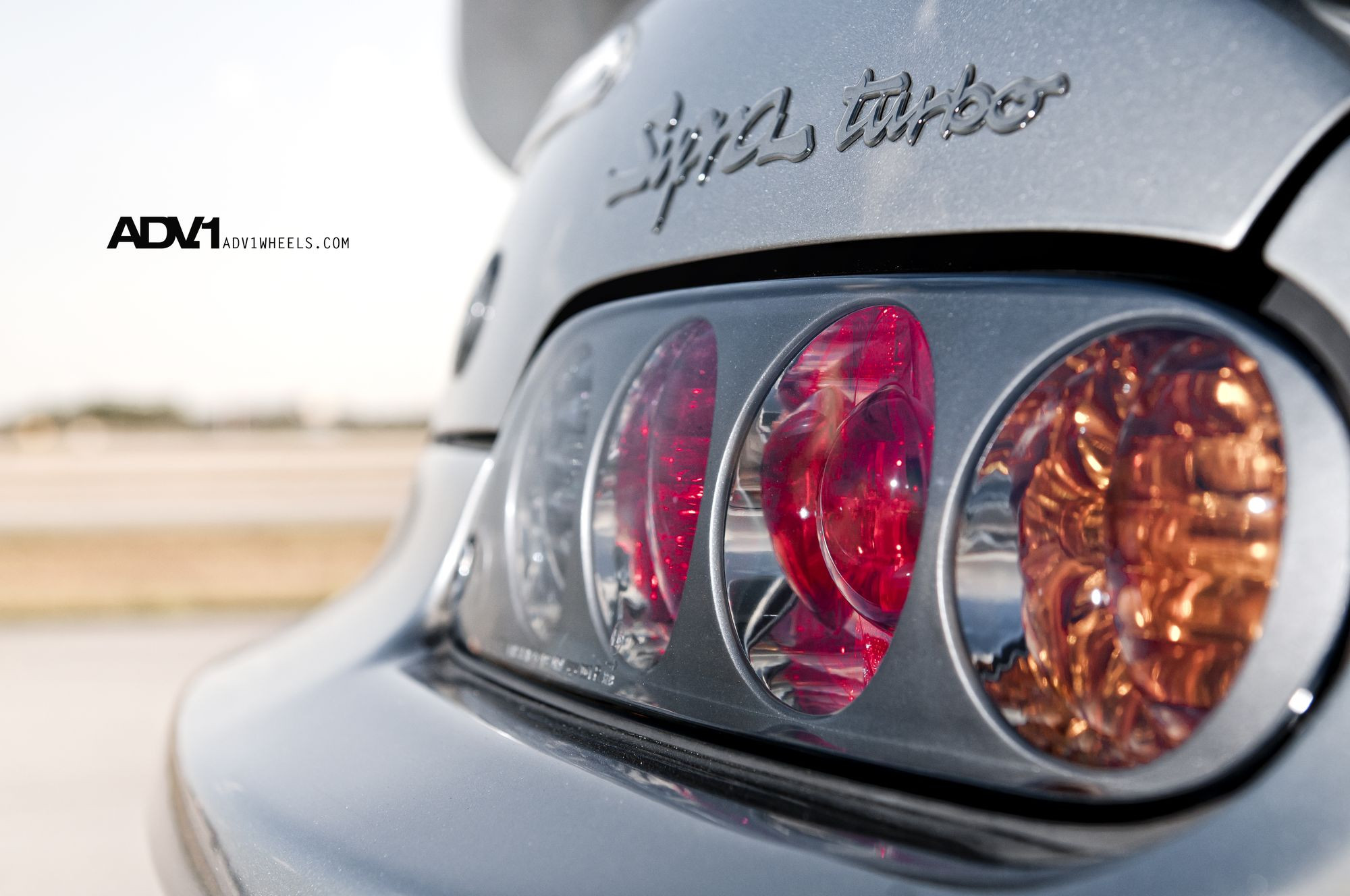 Gray Toyota Supra Turbo with LED Taillights - Photo by ADV.1