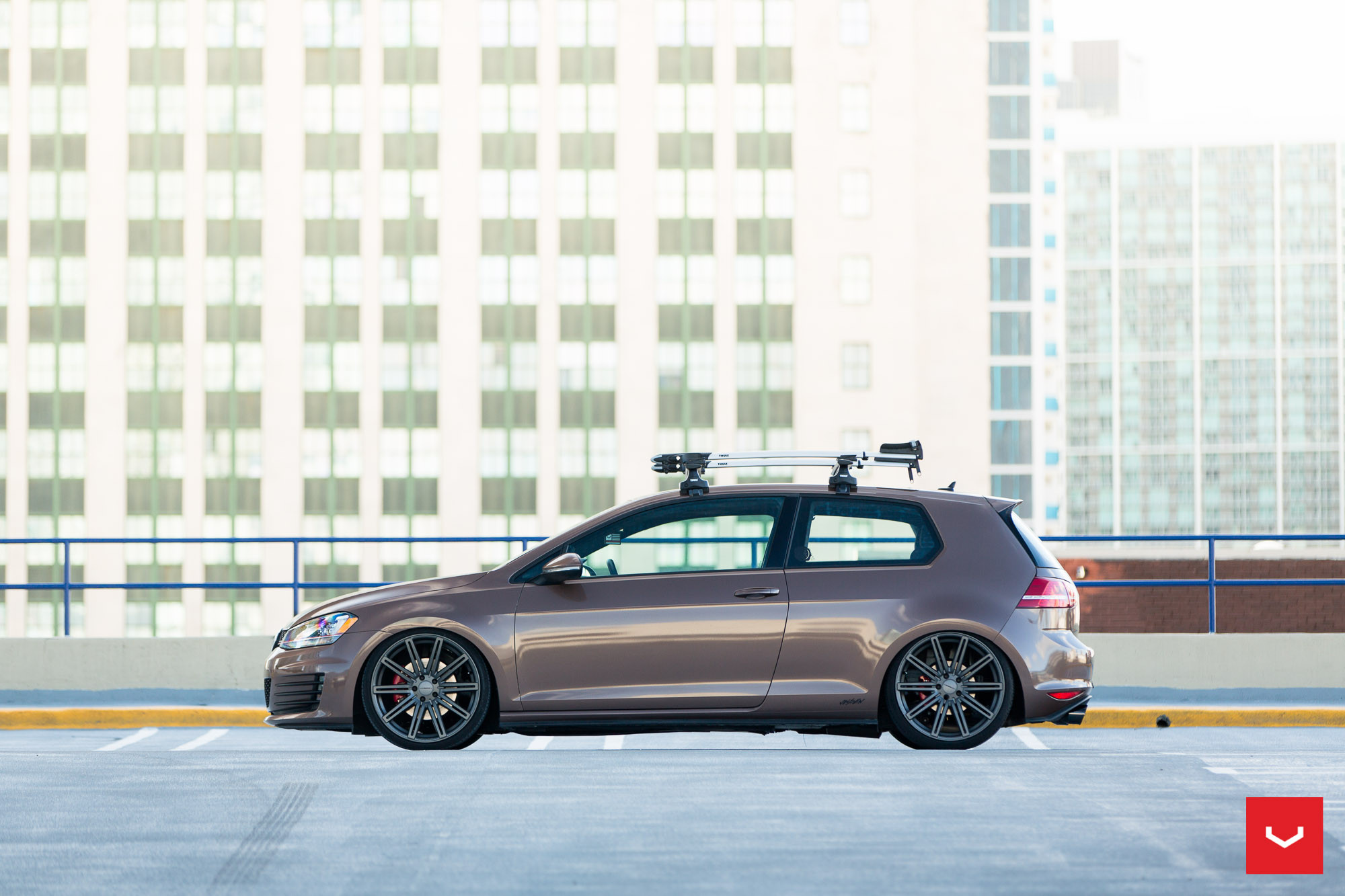 VW Golf GTi Roof Rack - Photo by Vossen