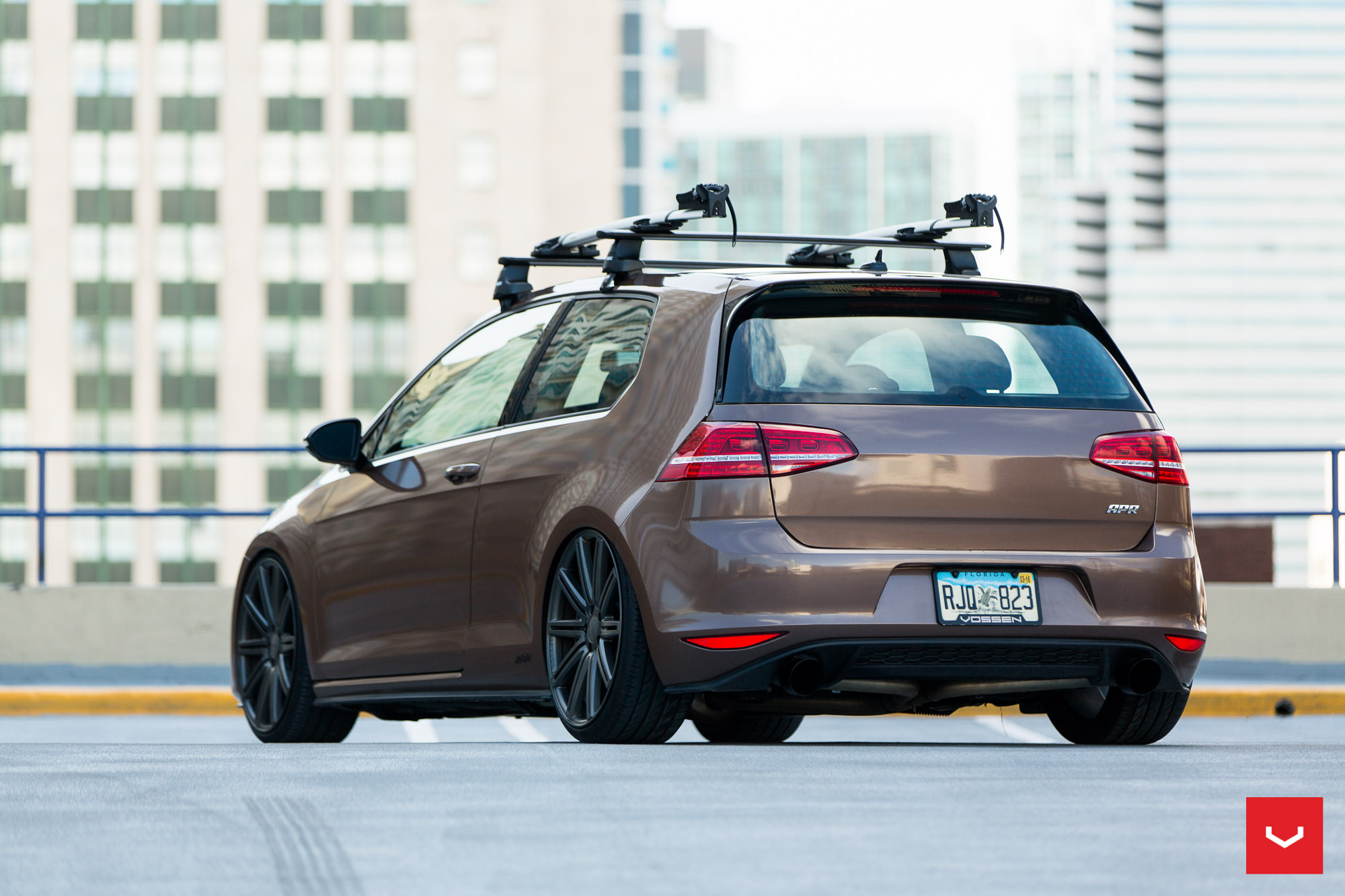 VW Golf GTi MK7 LED Taillights - Photo by Vossen