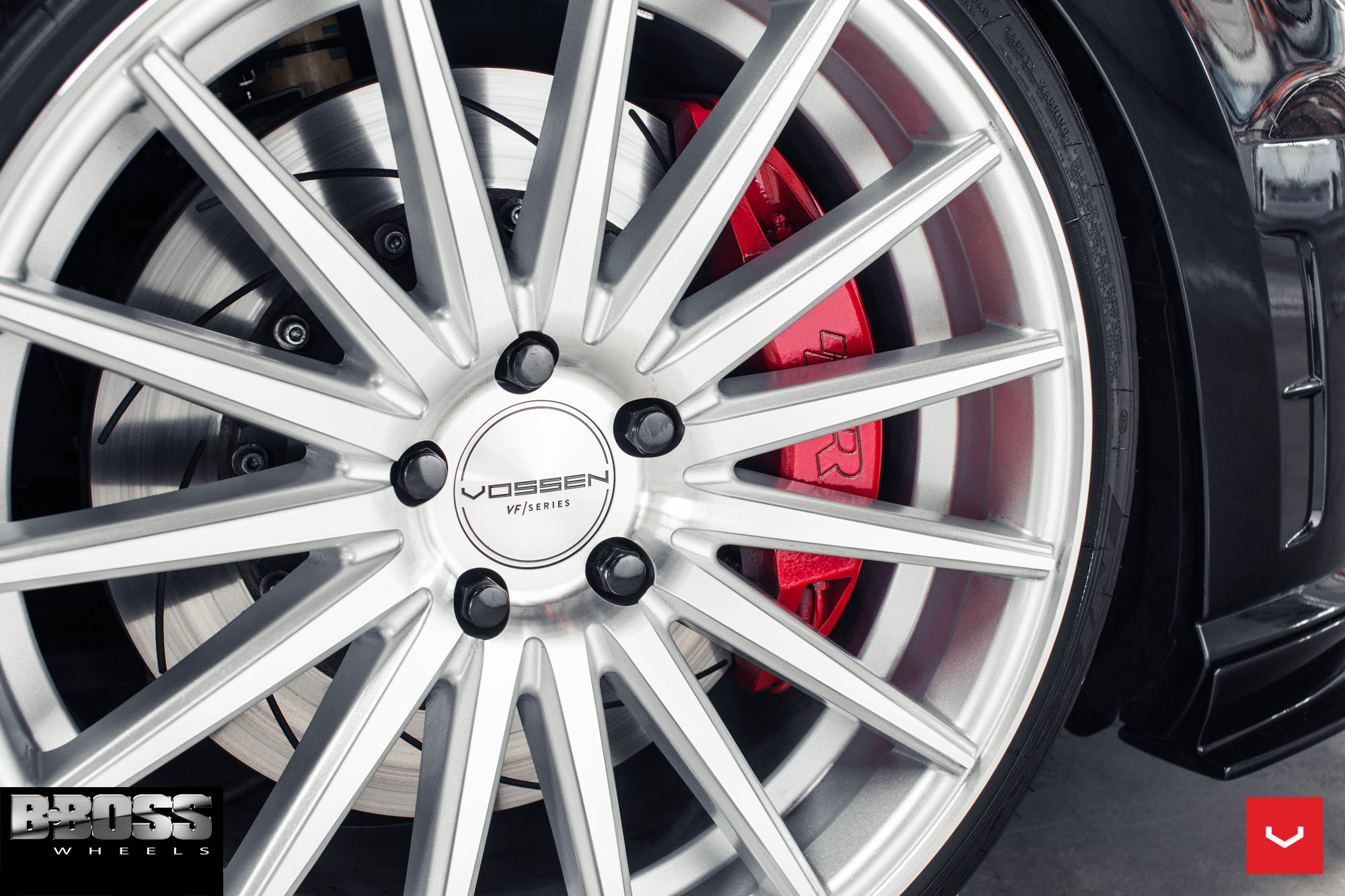 VW Golf R Brakes - Photo by Vossen