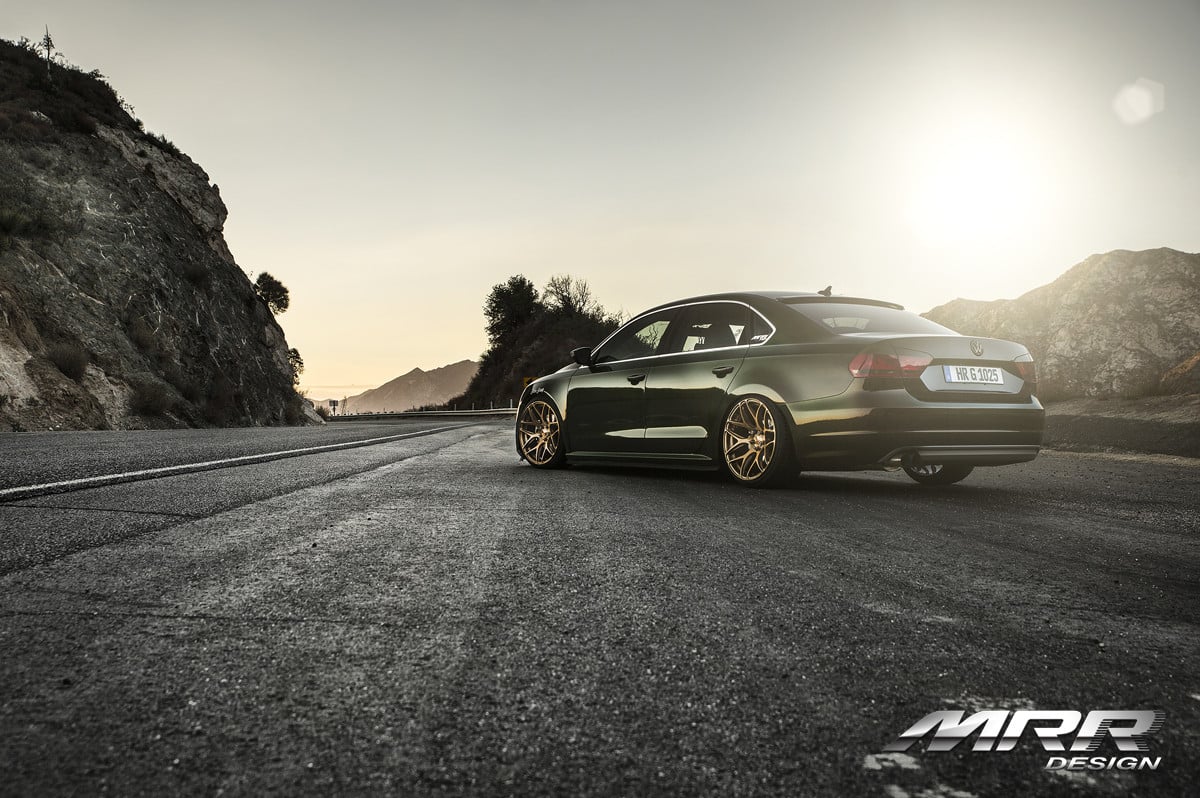 Stanced Volkswagen Passat - Photo by MRR