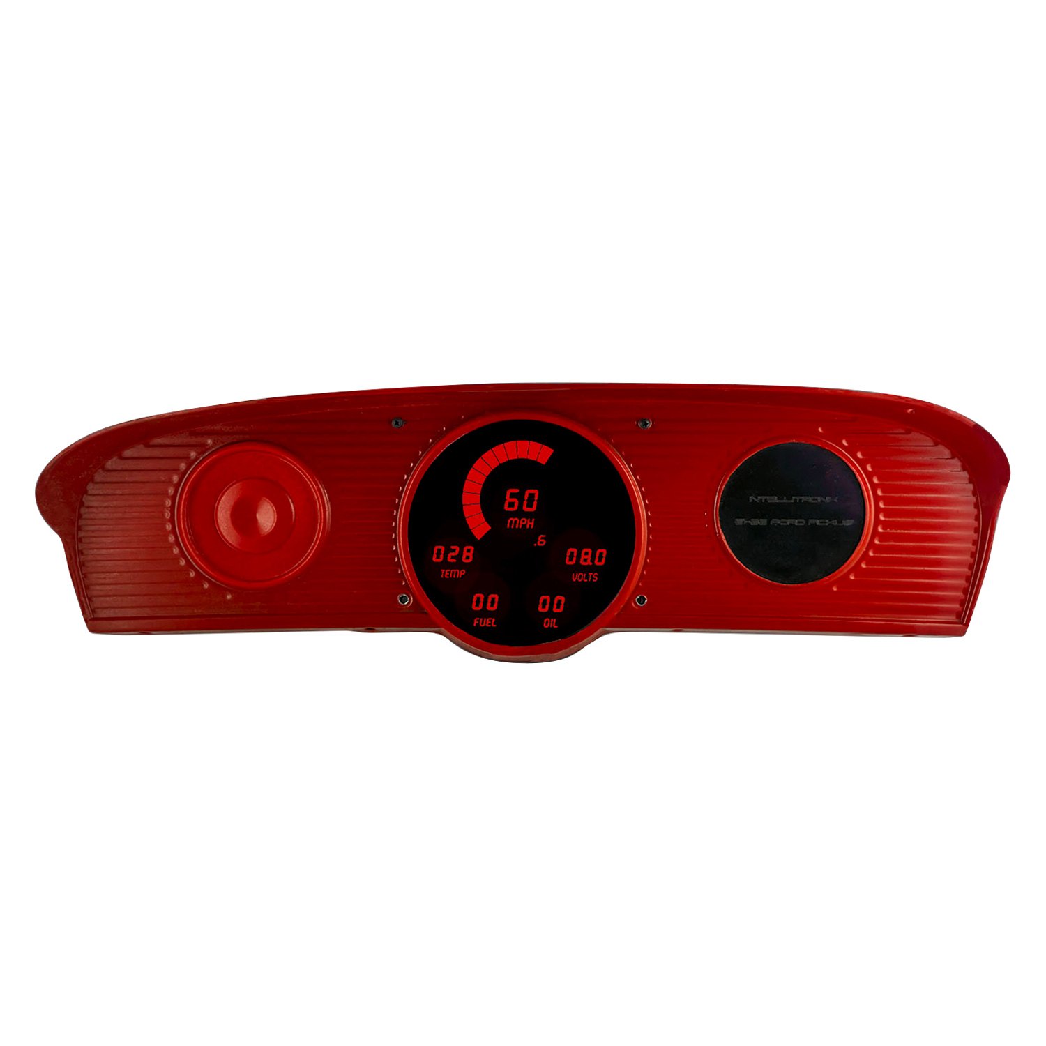 Intellitronix Dp R Direct Fit Led Digital Gauge Panel Red