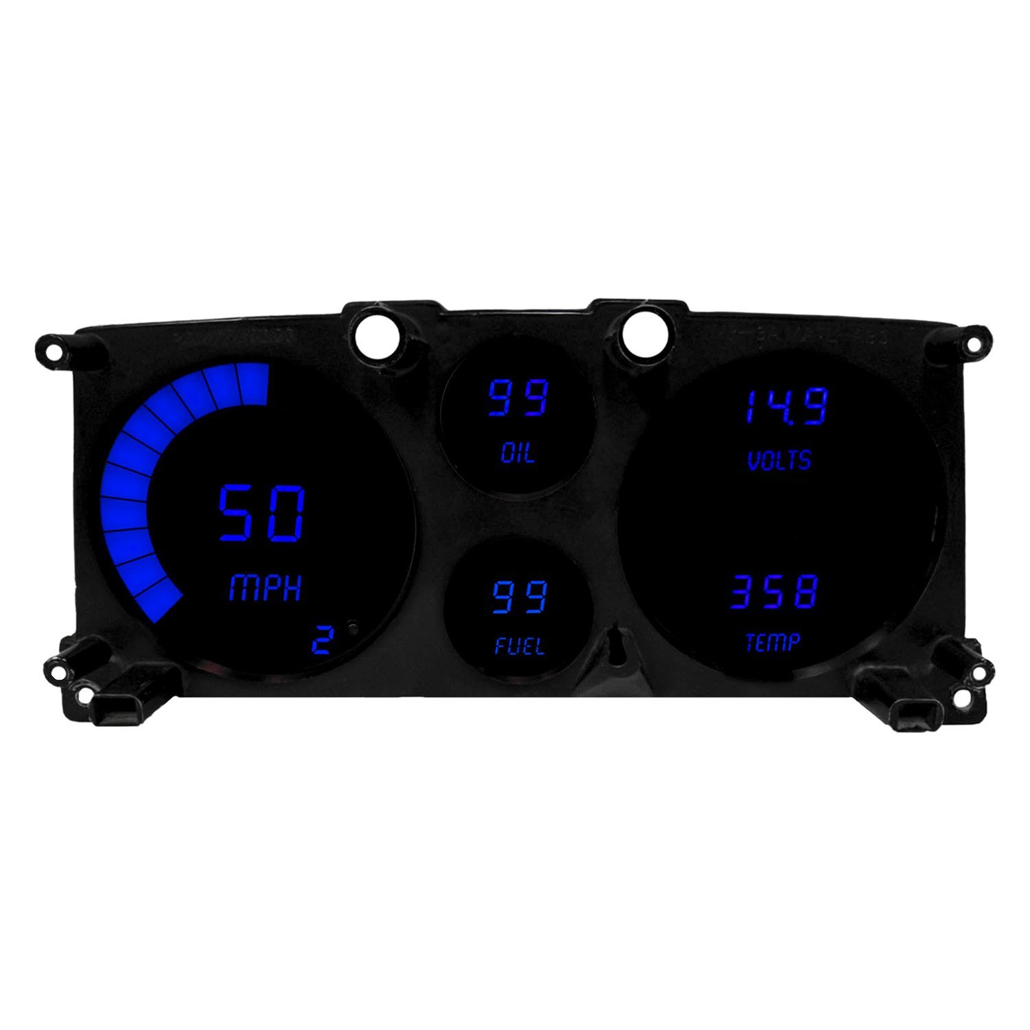 Intellitronix® Chevy P30 1992 Direct Fit LED Digital Gauge Panels