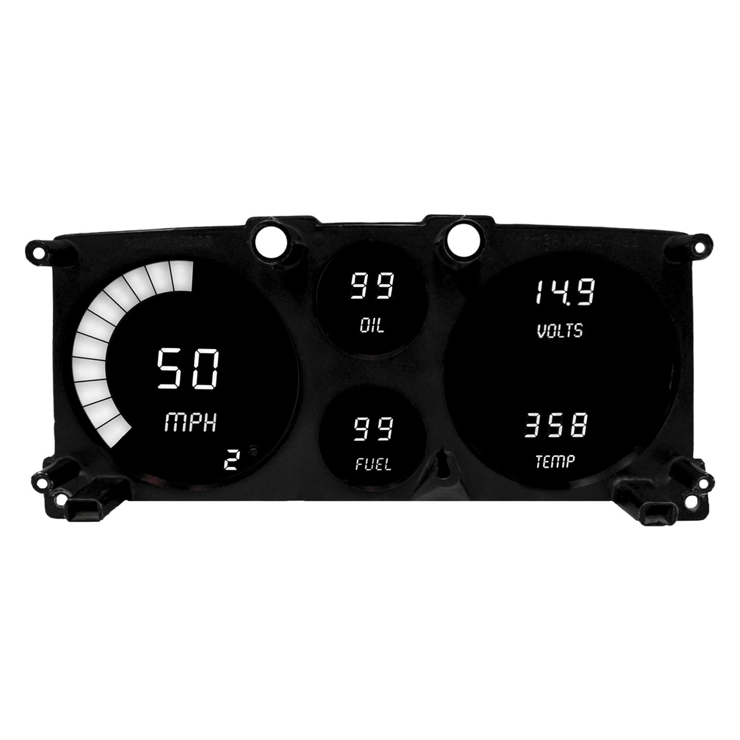 Intellitronix® Chevy P30 1992 Direct Fit LED Digital Gauge Panels
