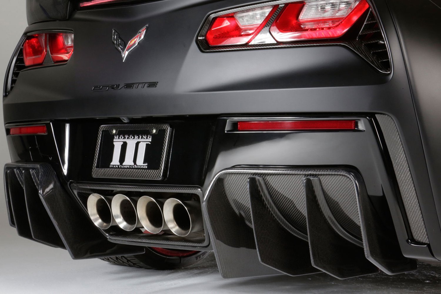 Ivan Tampi Customs ® - Series 1 XIK Carbon Fiber Rear Diffuser Set.