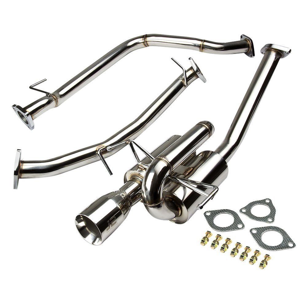 J2 Engineering® J2-CBE-033 - Stainless Steel Cat-Back Exhaust System ...