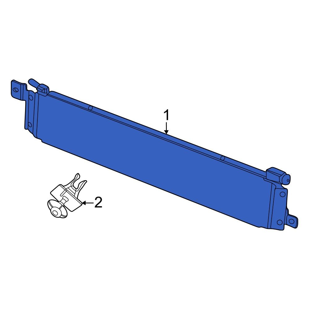Jeep OE 5181674AD Front Power Steering Cooler