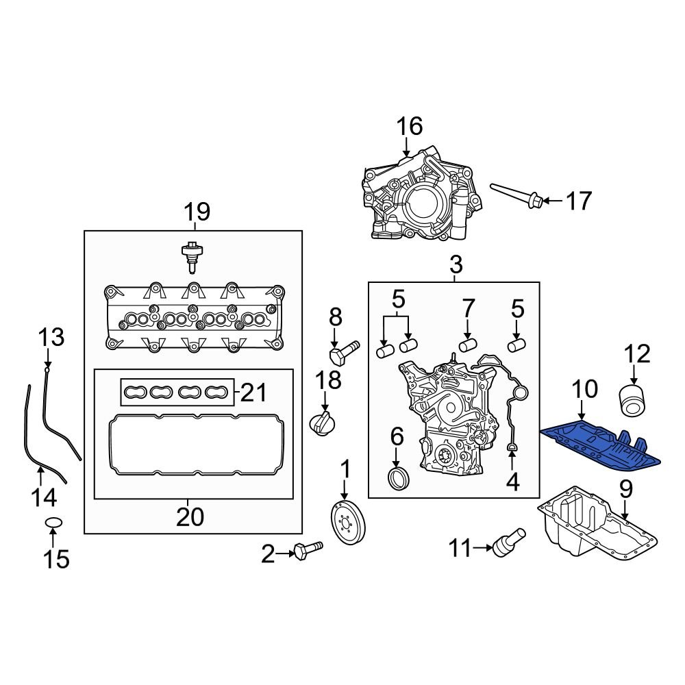 Genuine Mopar Engine Oil Level Indicator 53034186AD