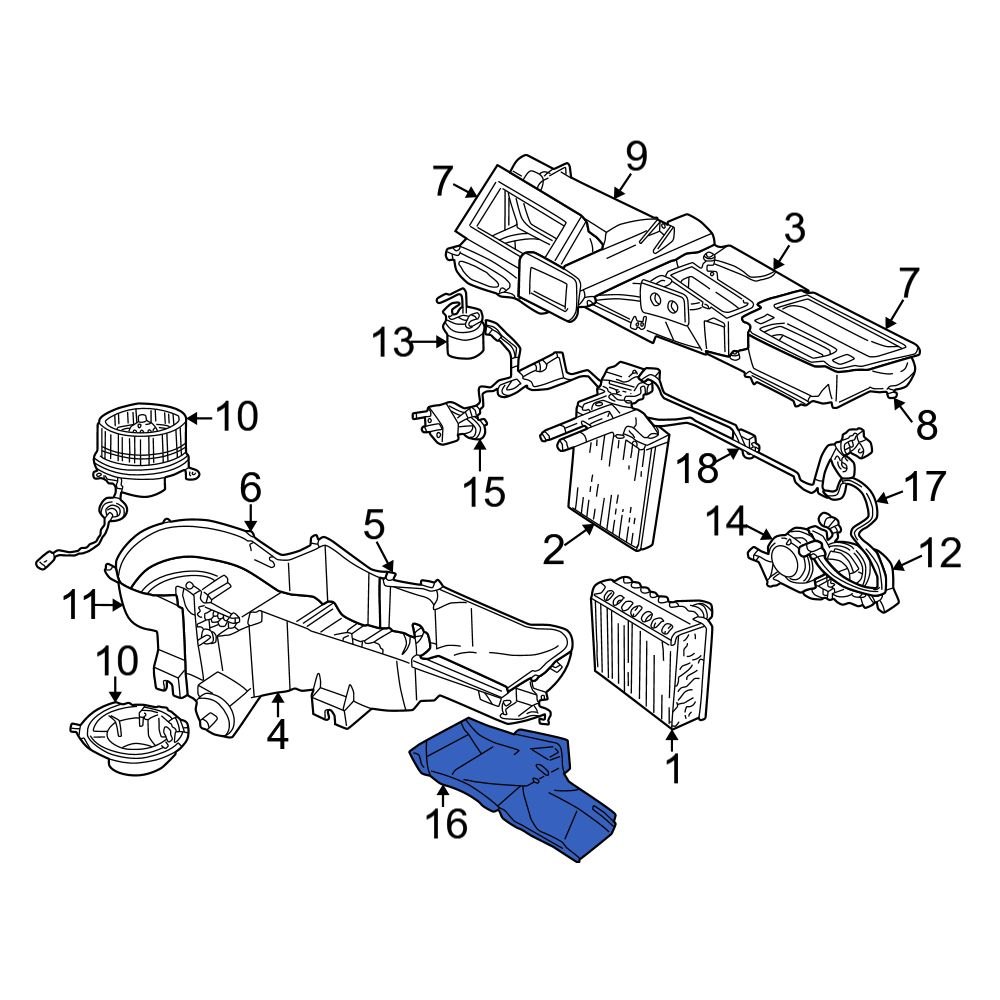 Jeep Oe Aa Cabin Air Intake Duct