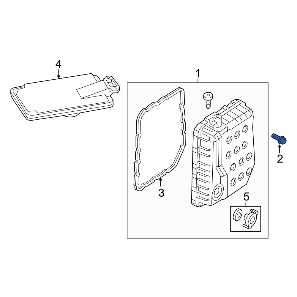 Jeep OE 68192627AA Transmission Oil Pan Bolt