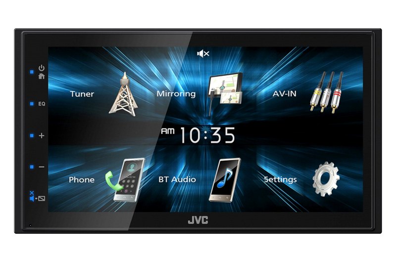 JVC® KWM150BT 6.8" Touchscreen Display Double DIN Digital Media