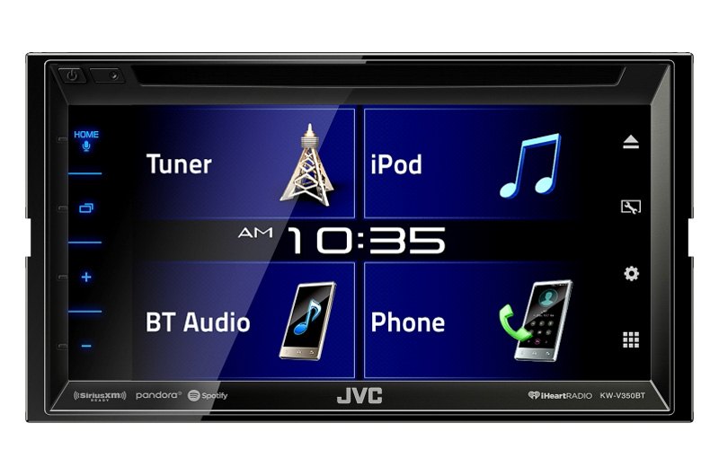 JVC® KWV350BT 6.8" Touchscreen Display Double DIN Multimedia DVD