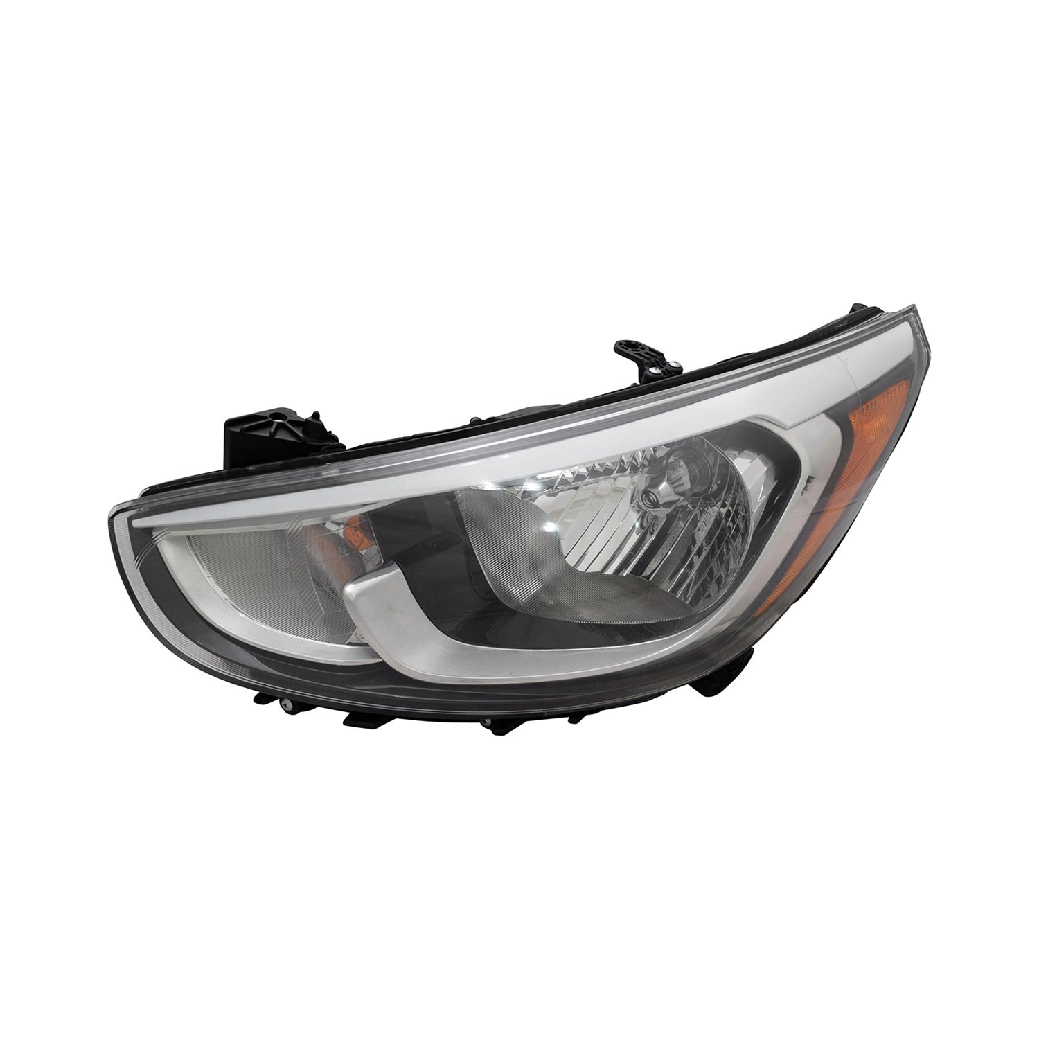 KMetal® Hyundai Accent with Factory Halogen Headlights 2015