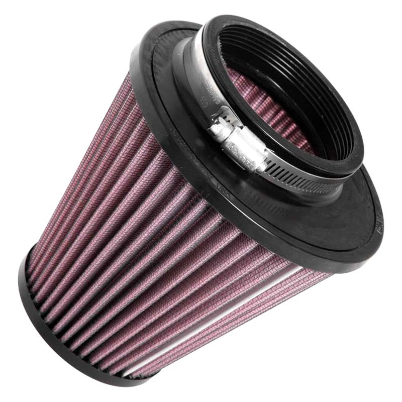 K&N® RU-1637 - Round Tapered Red Air Filter (3.25" F X 5.75" B X 3.5" T ...