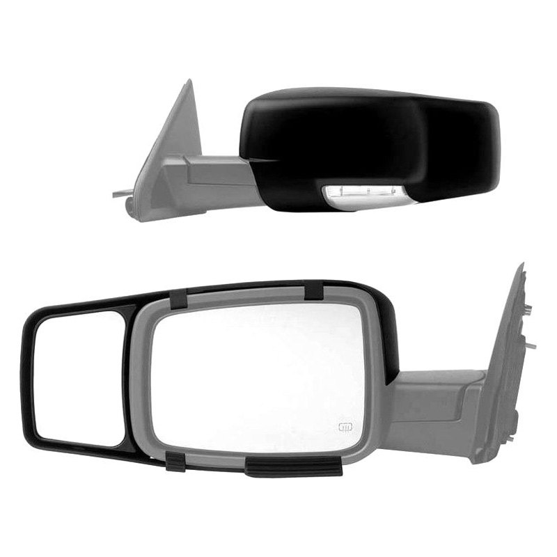 K Source® 80710 Driver And Passenger Side Towing Mirror Extension Set 