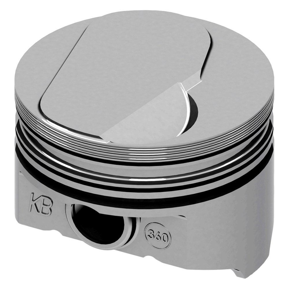 KB Performance® KB360.060 Signature Series Hypereutectic Piston Set with single valve relief