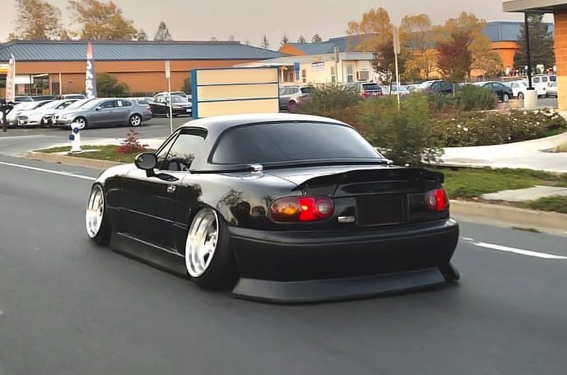 KBD® Mazda Miata 1990 Deuce Style Front and Rear Bumpers