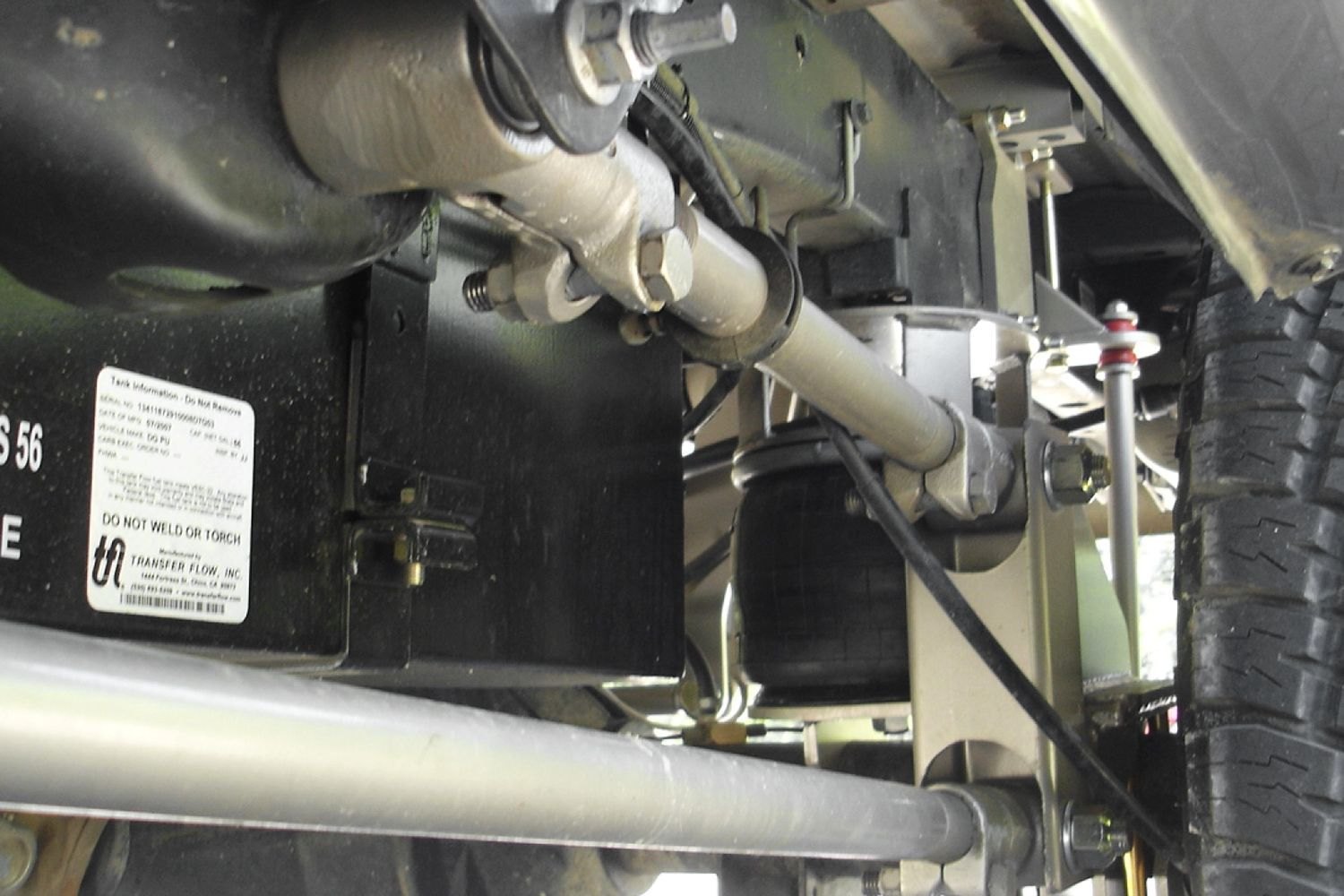 Kelderman® KLM11612 5"6" Rear 4Link Air Suspension Lift Kit